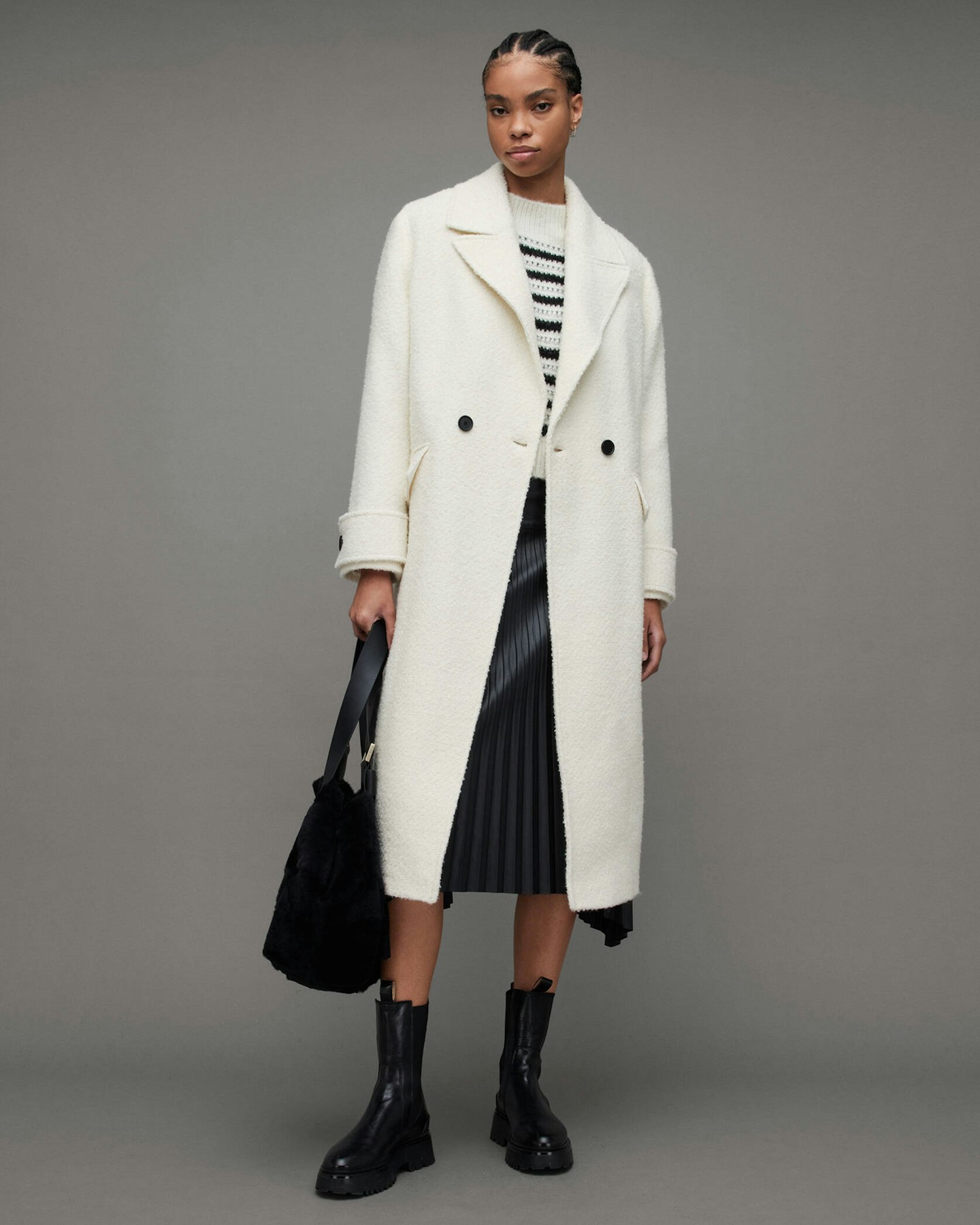 Mabel Winnie Long Line Coat