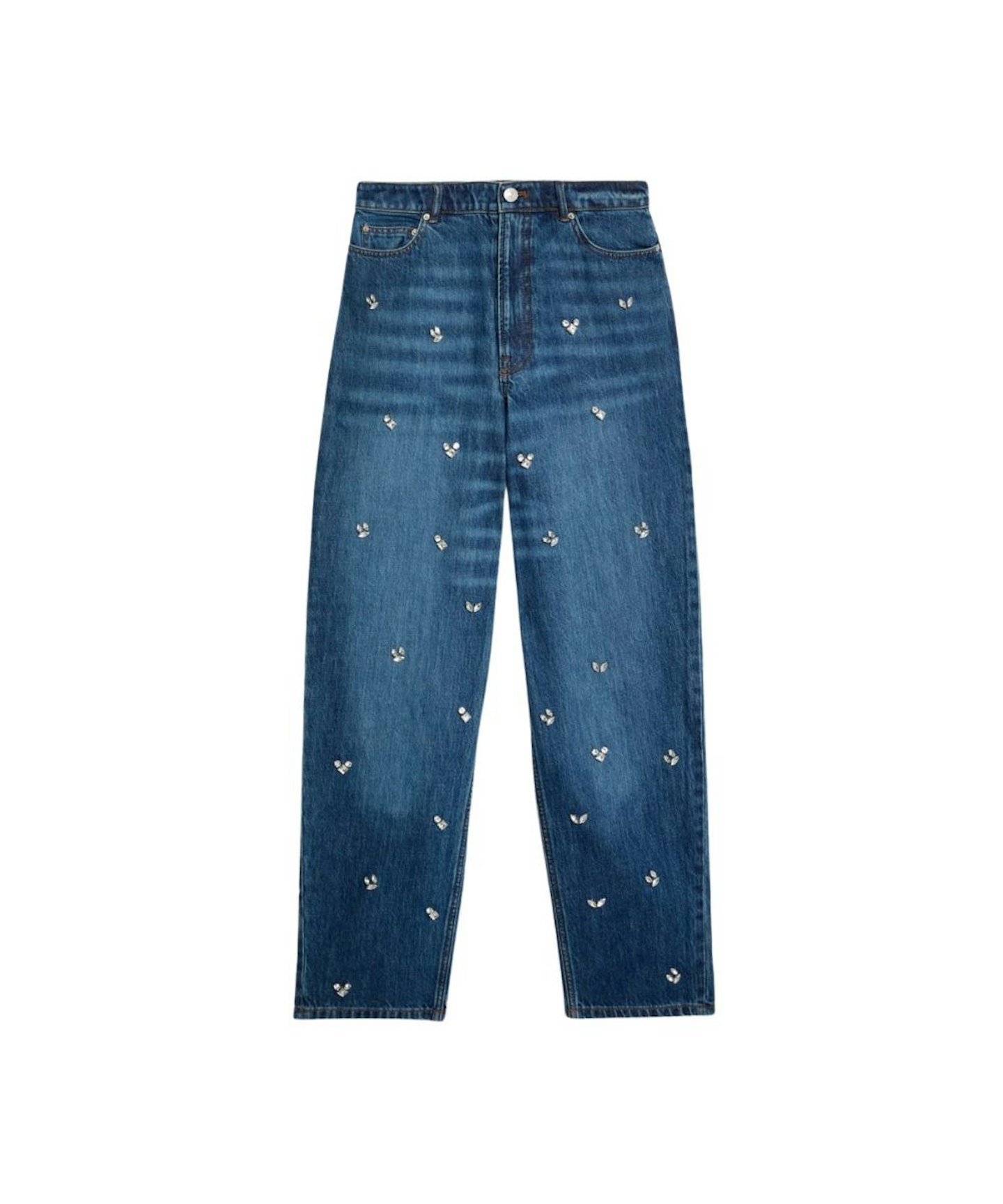 M&S, Embellished Relaxed Barrel Leg Jeans