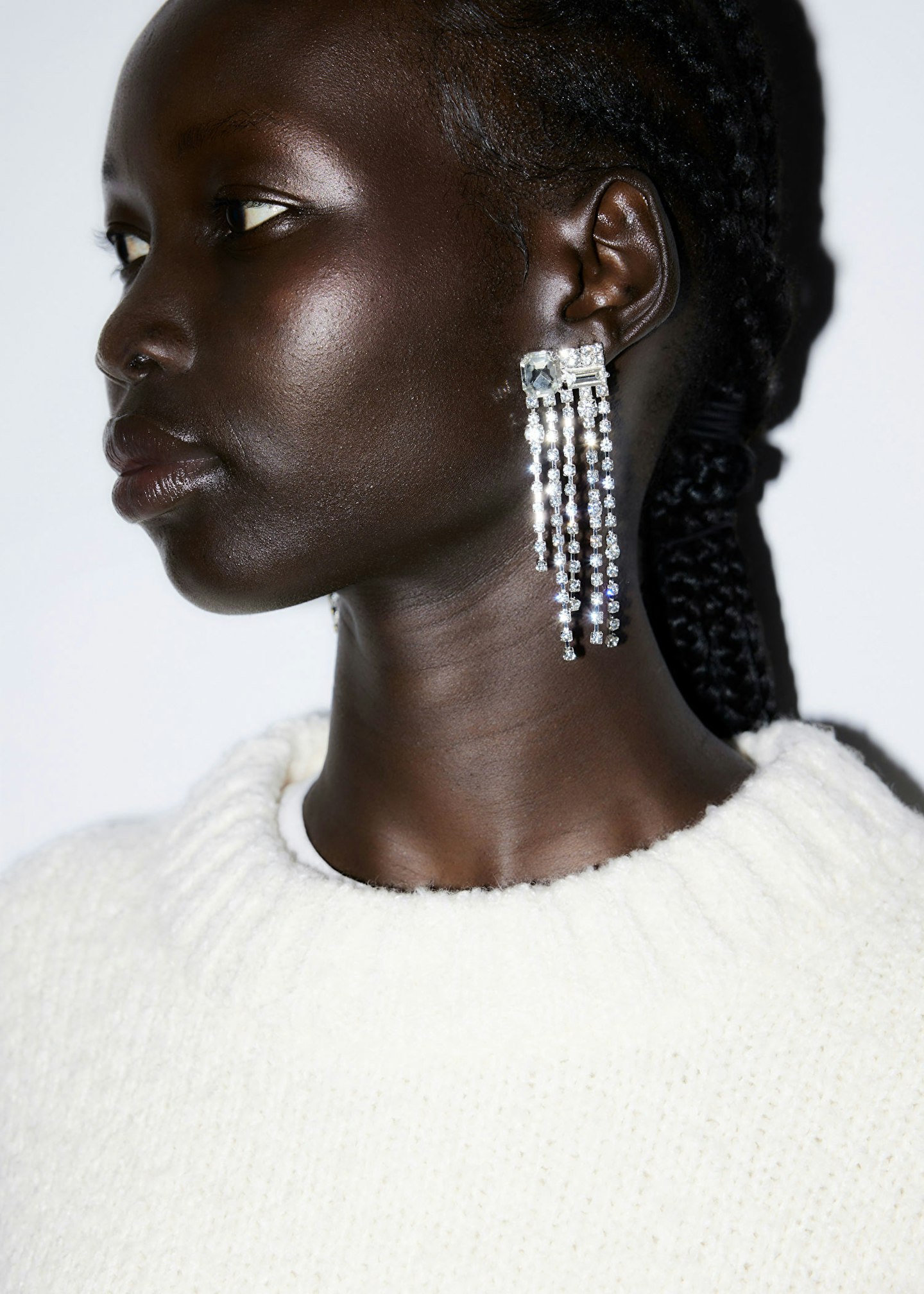 & Other Stories, Crystal Fringe Earrings