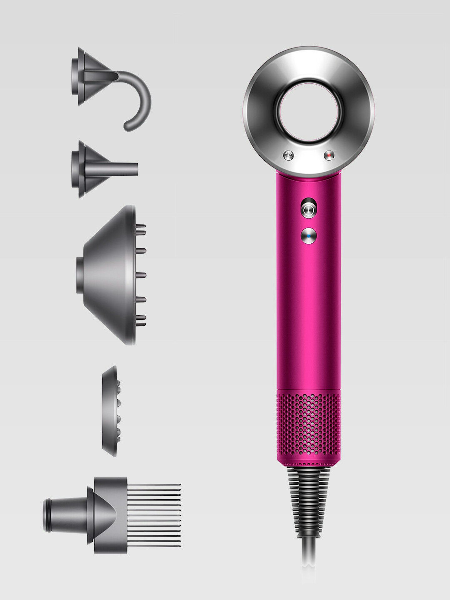 Dyson Supersonic™ hair dryer (Fuchsia/Nickel) - Refurbished