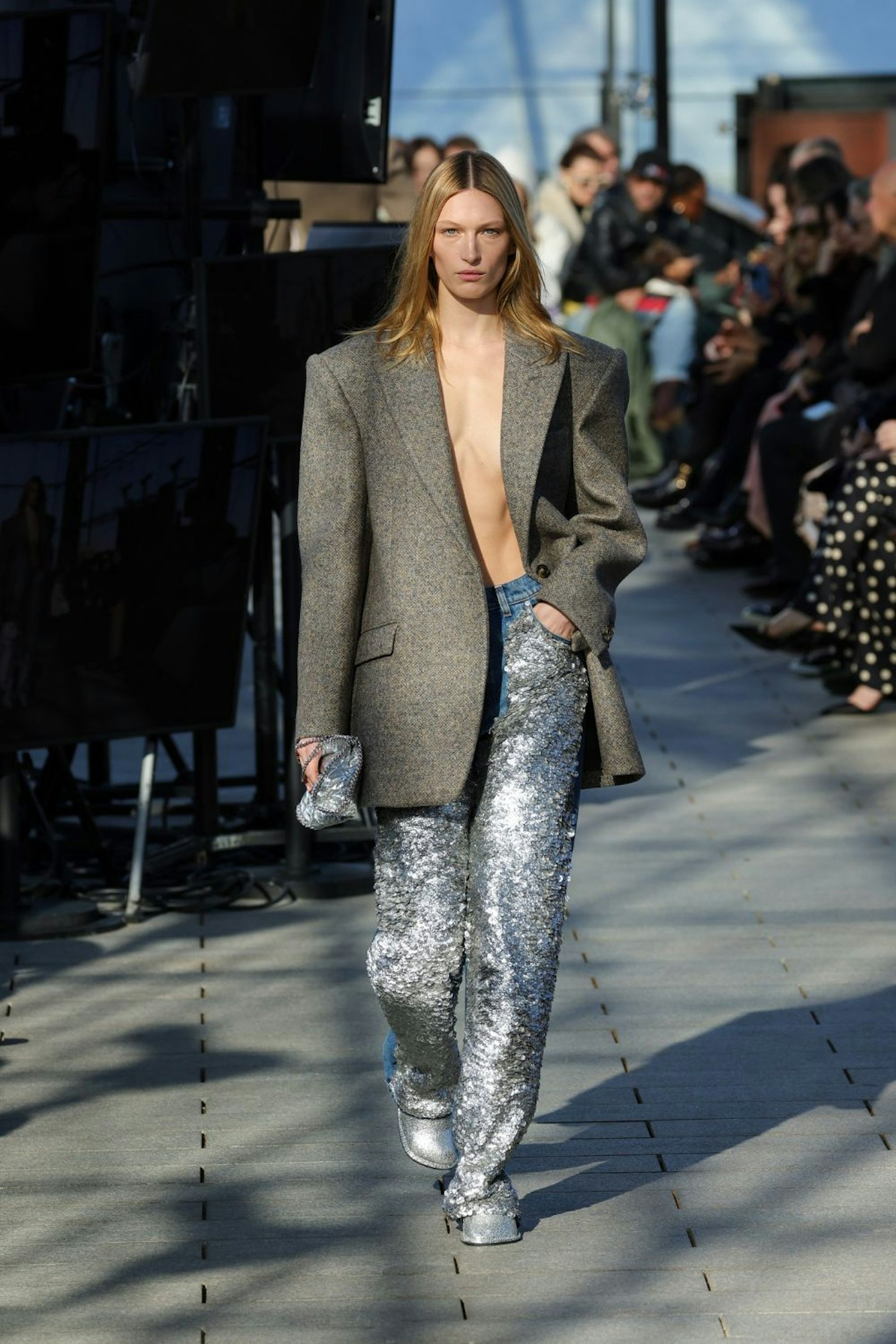 Stella McCartney sequin jeans