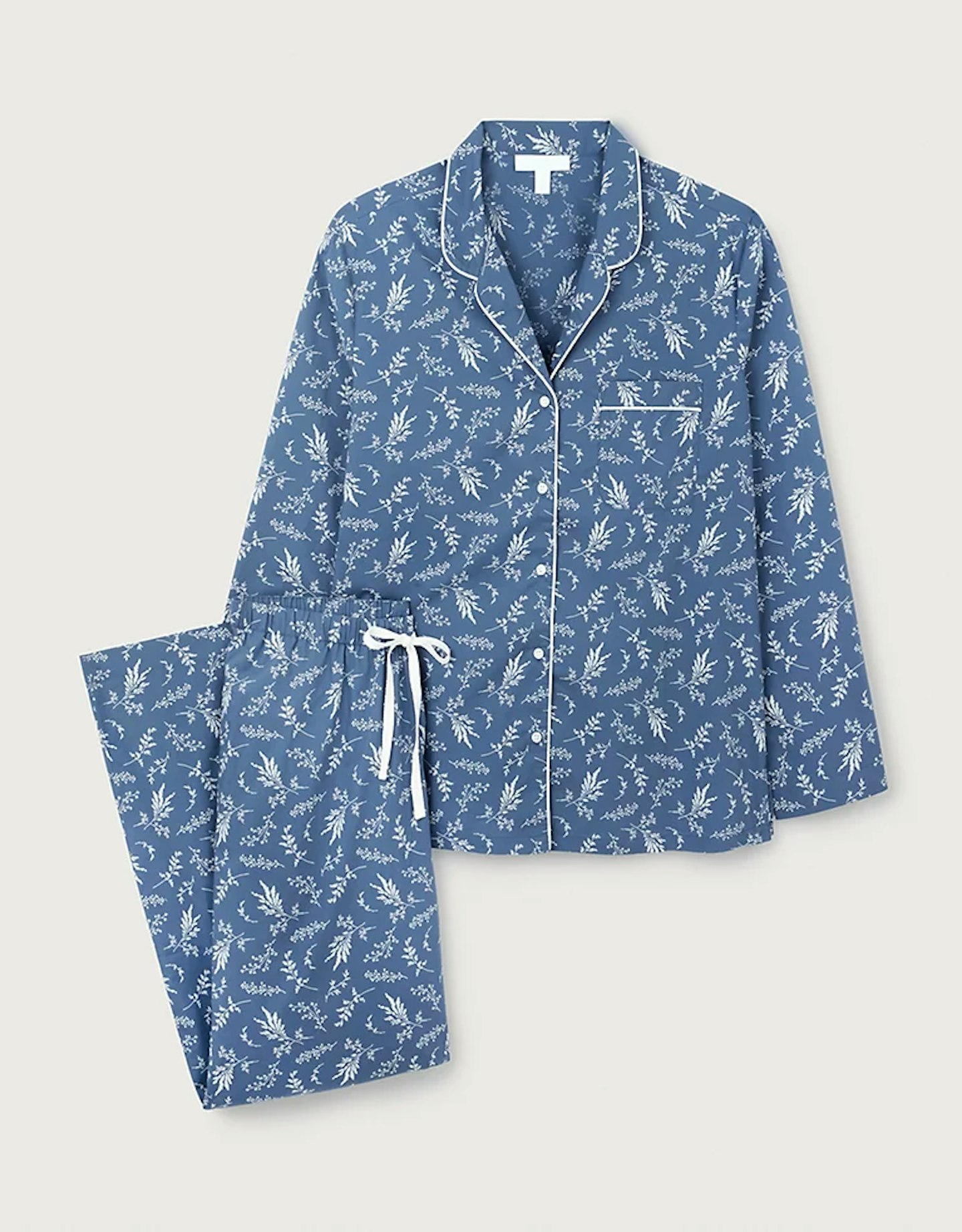 The White Company, Cotton Poplin Vintage Floral Print Pyjama Set