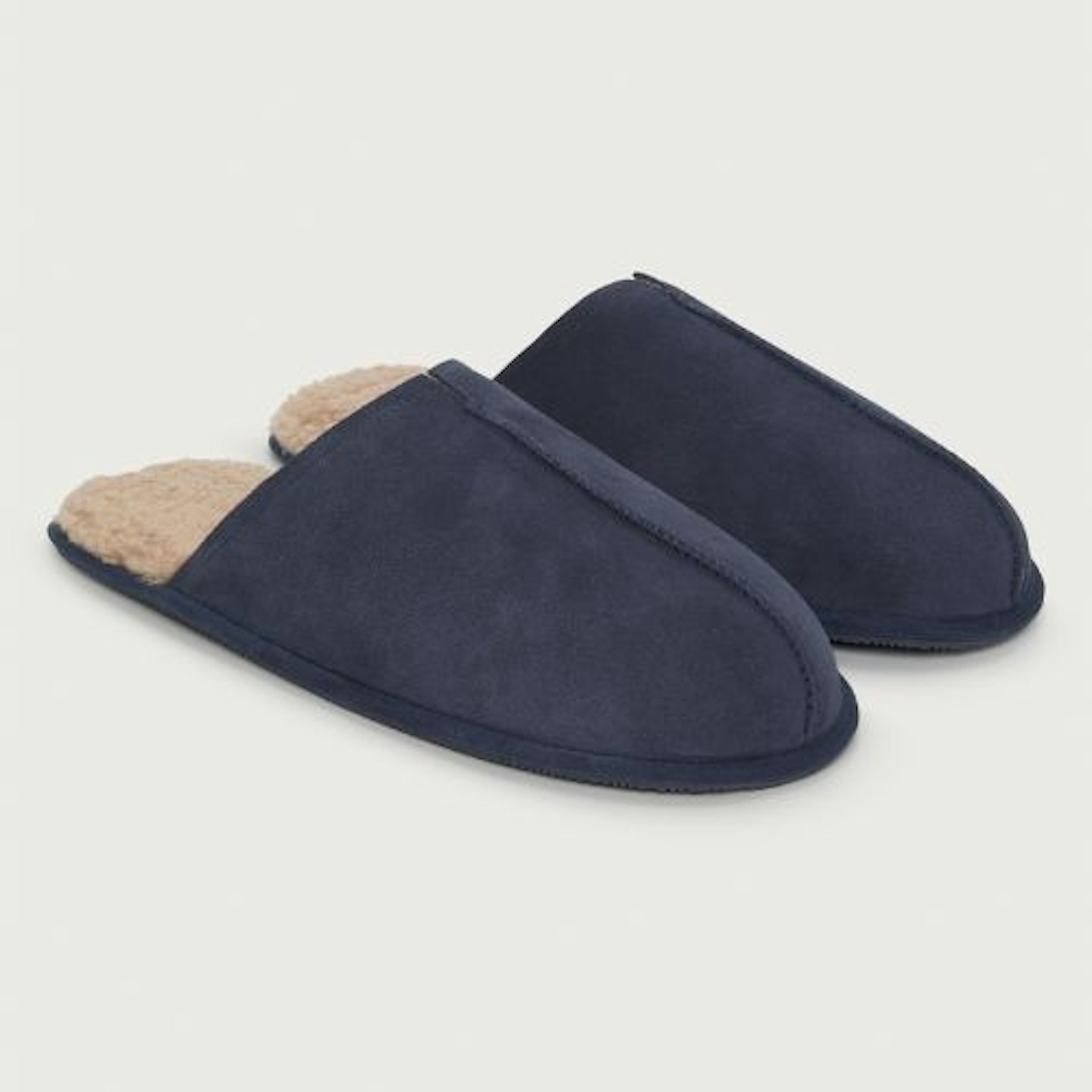 The White Company Men’s Suede Mule Slippers