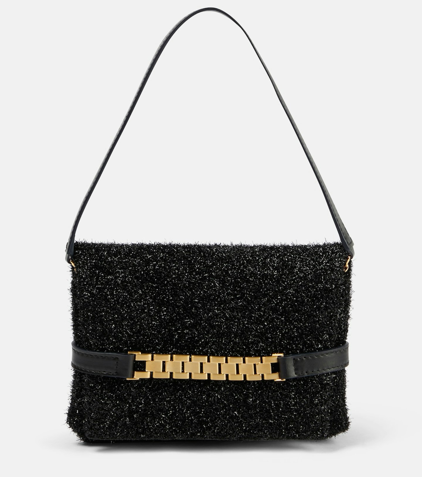 Victoria Beckham, Chain Mini Tinsel Shoulder Bag
