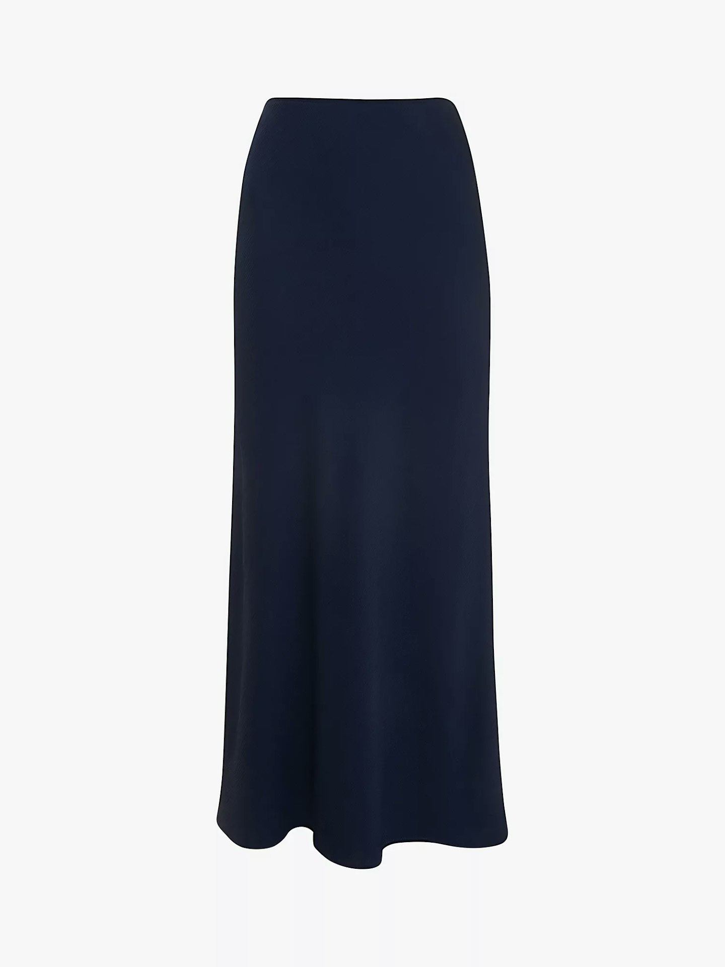 Whistles, Satin Bias-Cut Midi Skirt