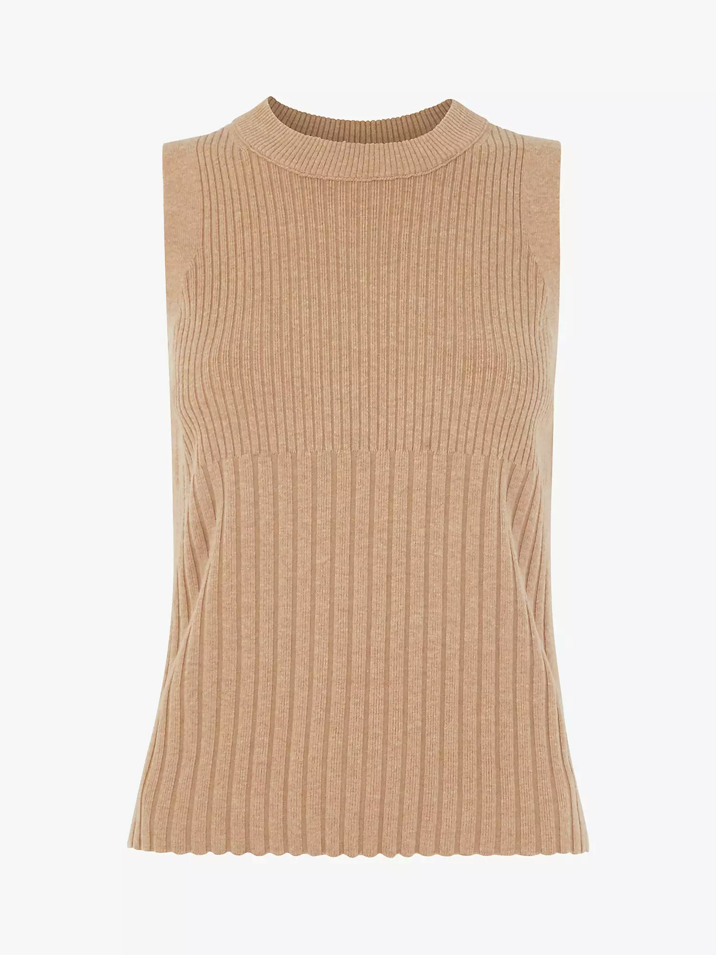 Whistles, Sleeveless Ribbed Tank Top