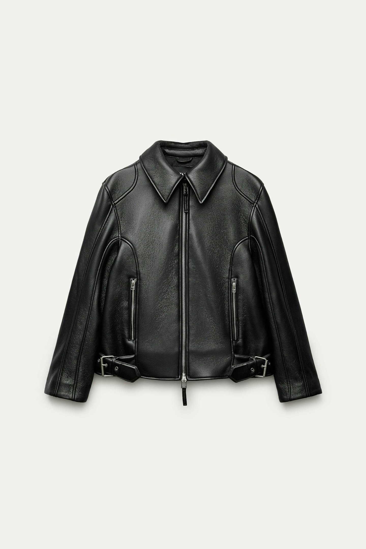 Zara, Leather-Effect Jacket