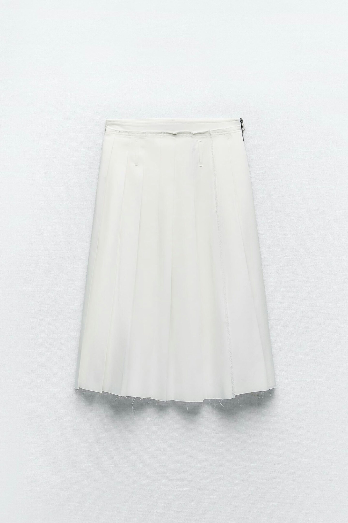 Zara, Pleated Midi Skirt