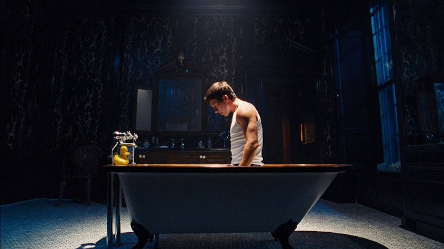 What is the Saltburn bathtub scene and how can I watch it?