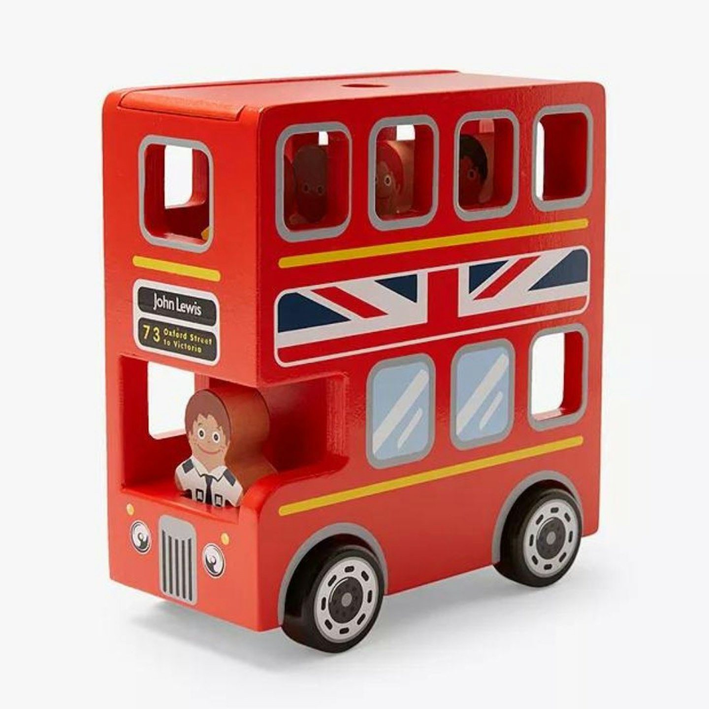 The Best Wooden Children's Toys: John Lewis Wooden London Double Decker Bus