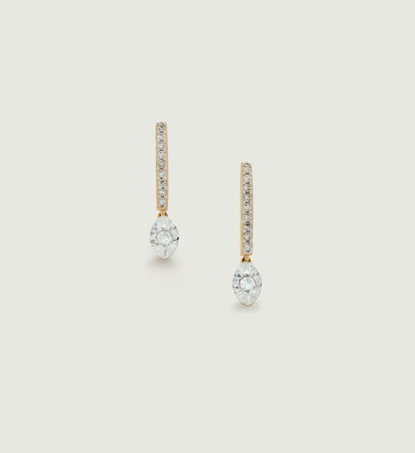 monica vinader diamond earrings 