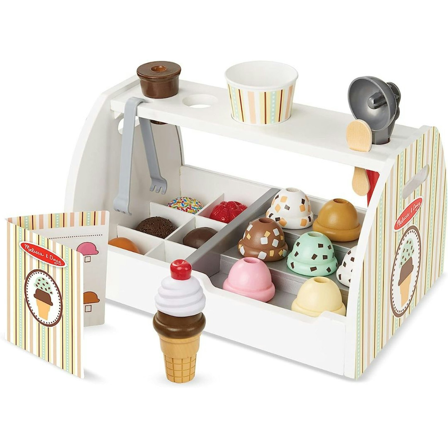 The Best Wooden Children's Toys:  Melissa & Doug Wooden Ice Cream Toy Shop