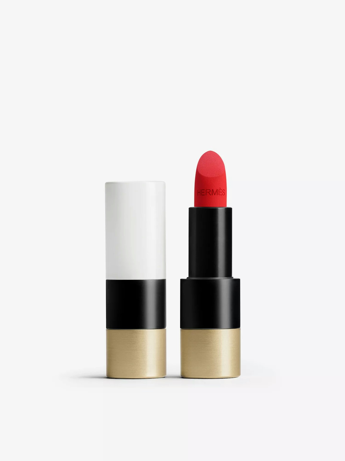 hermes red lipstick