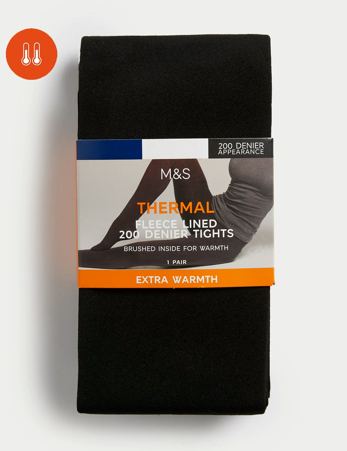 Marks And Spencer, Thermal Fleece Lined Tights 