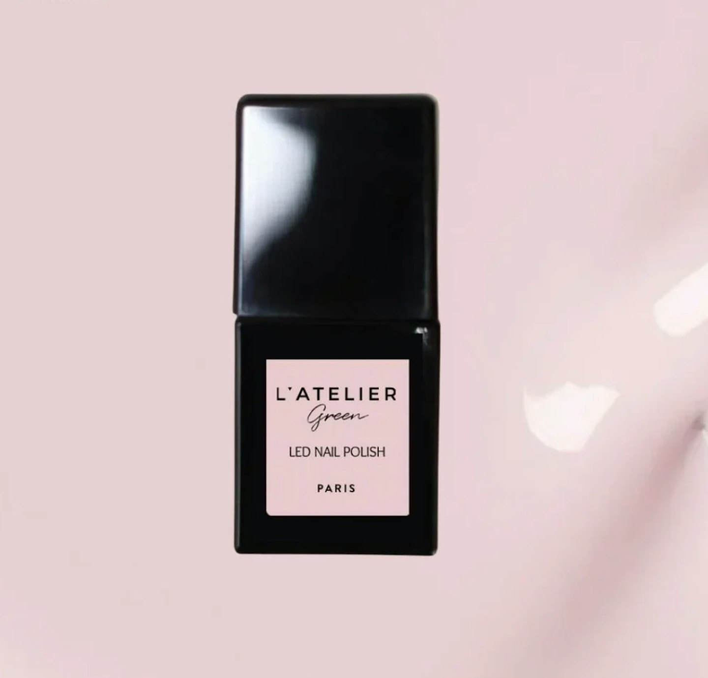 L'Atelier Green LED Nail Polish in Romance