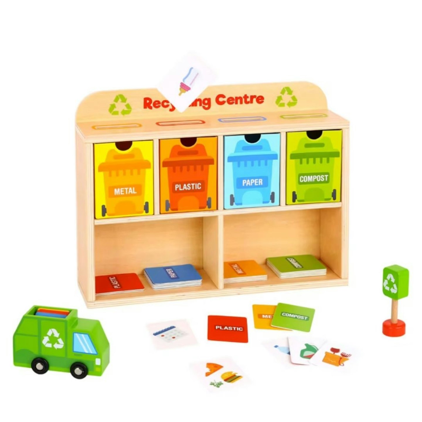 The Best Wooden Children's Toys: Tooky Toy Wooden Recycling Centre
