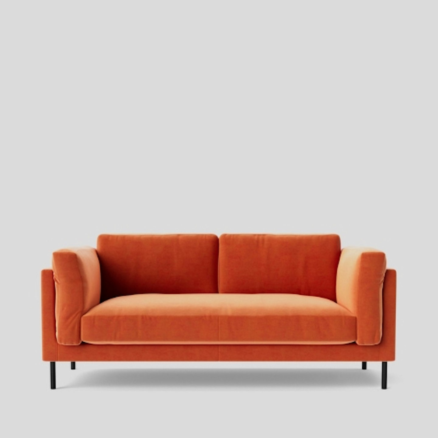 Swoon Munich 2-Seater Sofa - Burnt Orange
