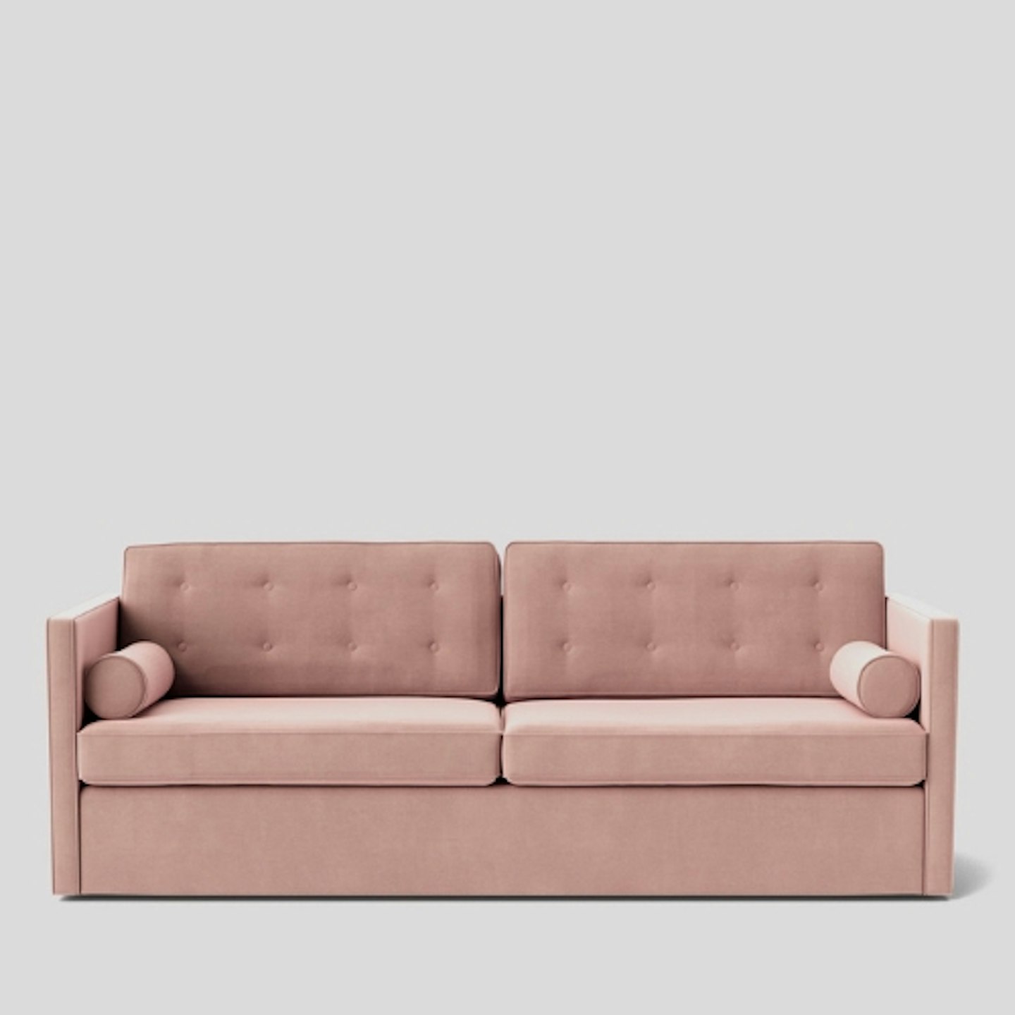 Swoon Porto 3-Seater Sofa Bed - Blush
