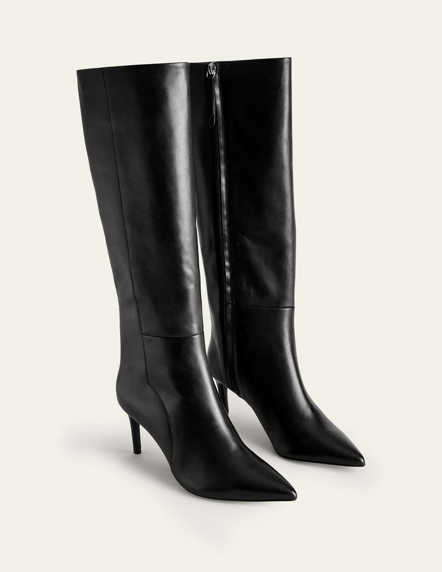 Boden, Pointed-Toe Knee-High Boots