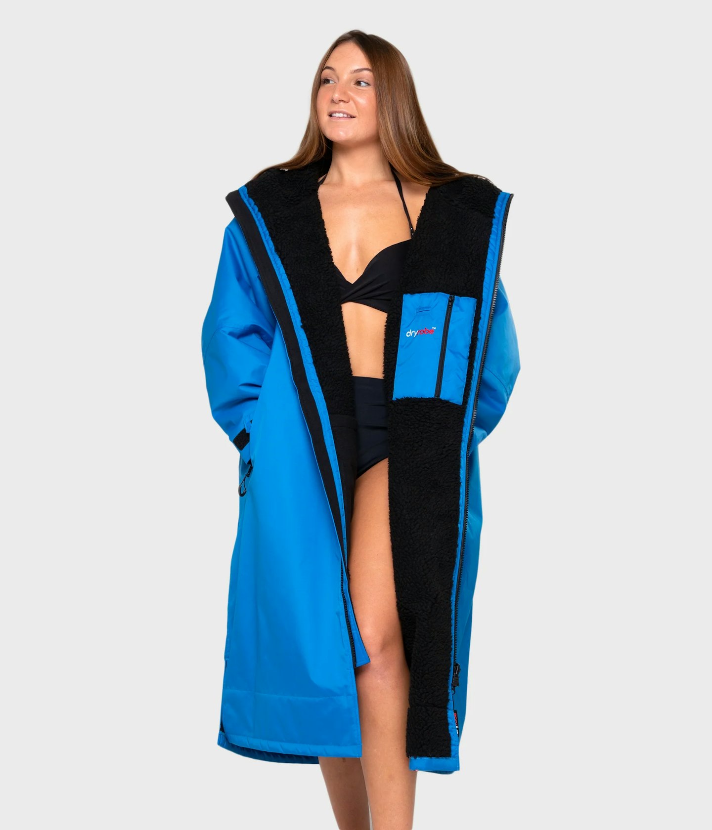 Blue Advance Long Sleeve Dry Robe