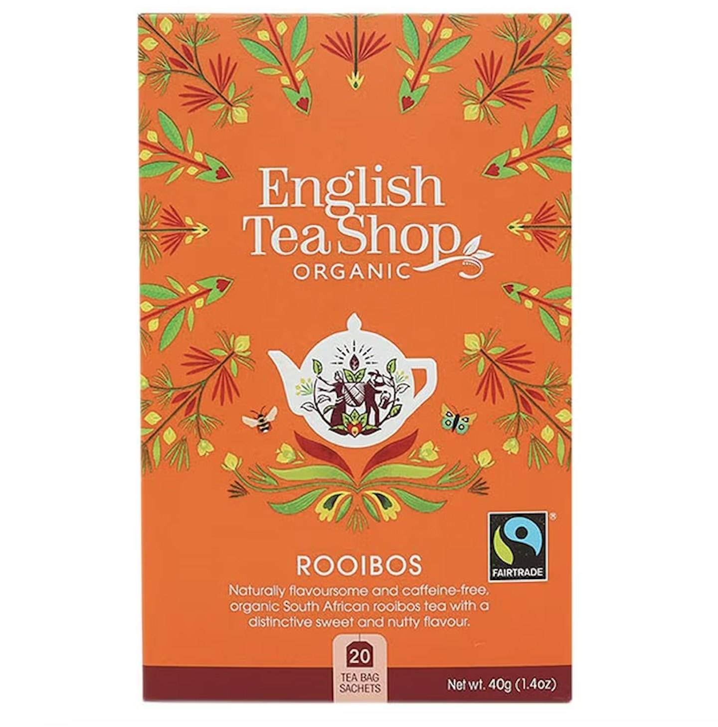 English Tea Shop Organic Rooibos 20 Tea Bags