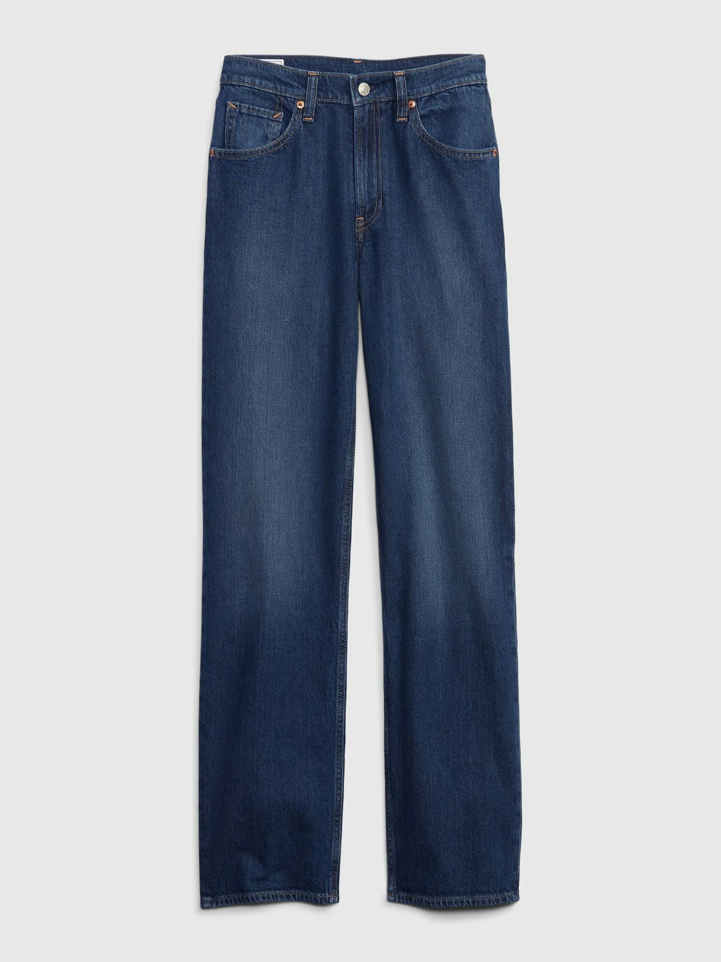 Gap Blue Mid-Rise 90s Loose Jeans