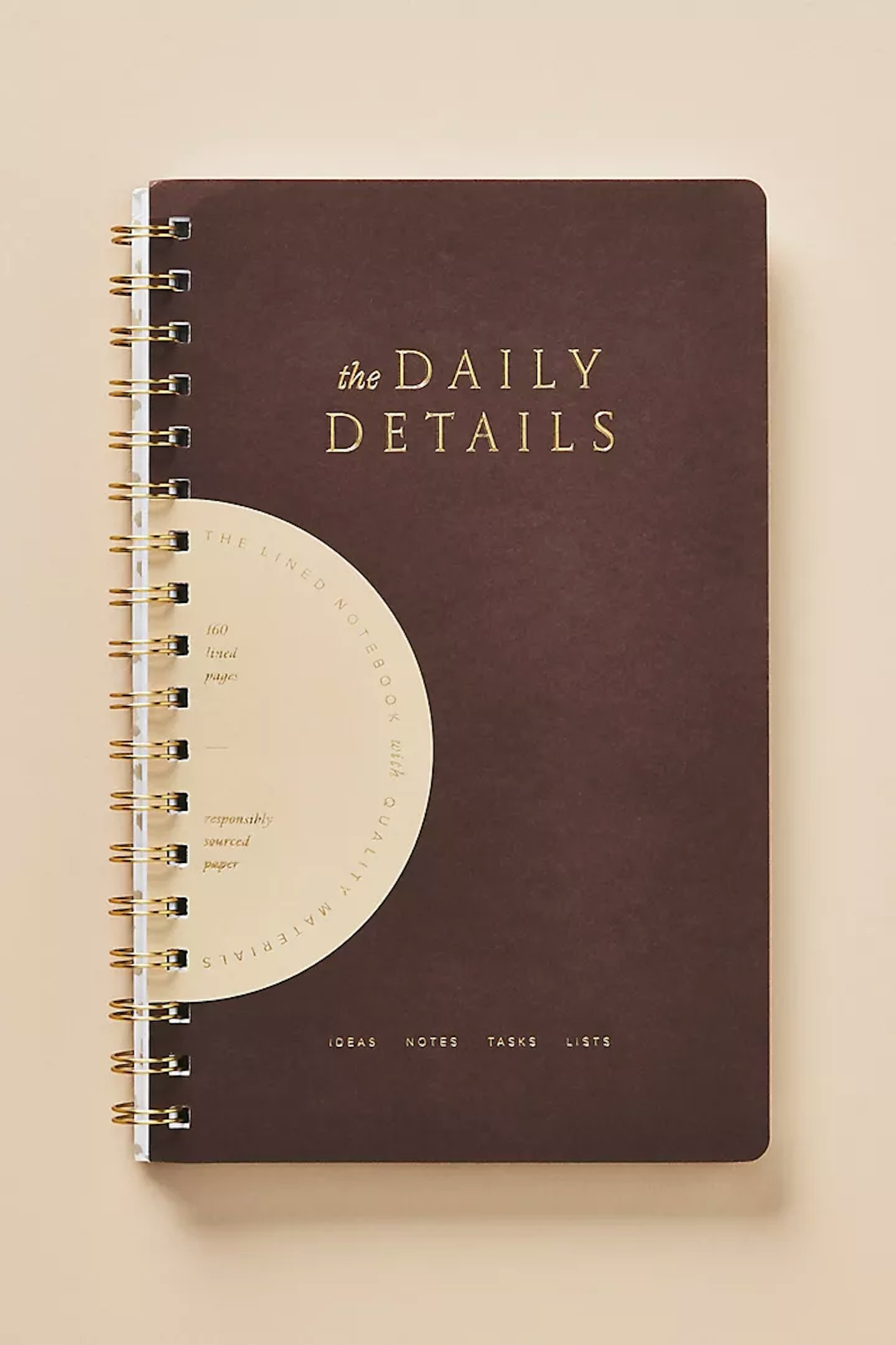 Fringe Studio, Daily Details Spiral Notebook