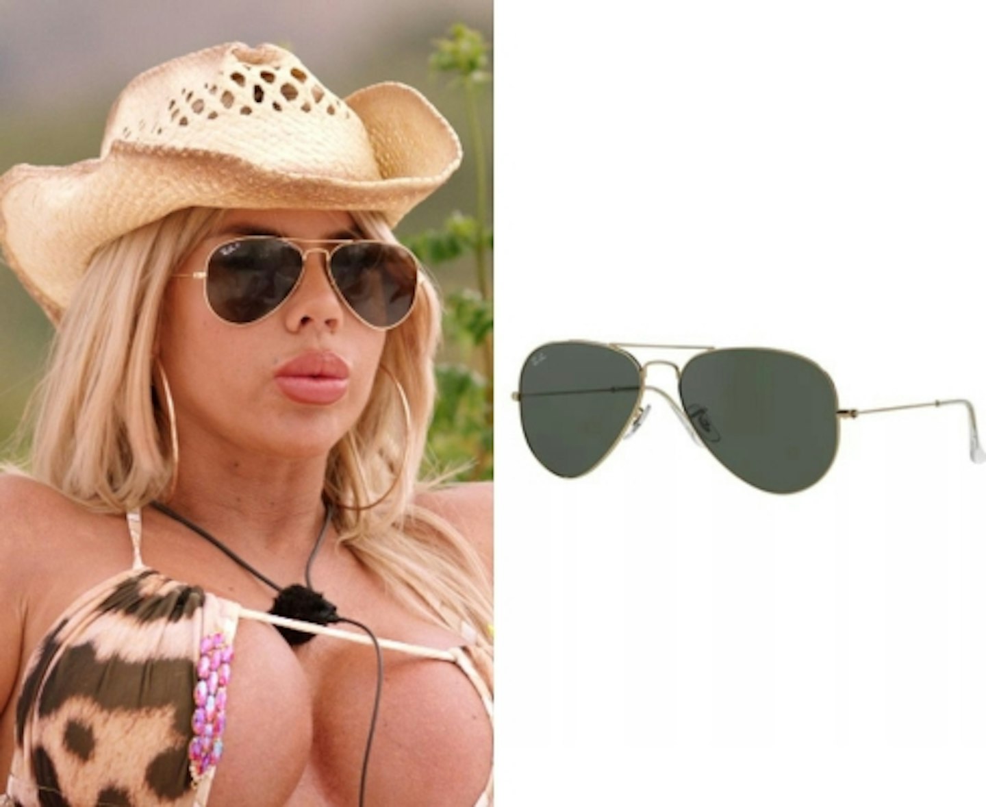 Hannah Elizabeth's Ray-Ban Sunglasses