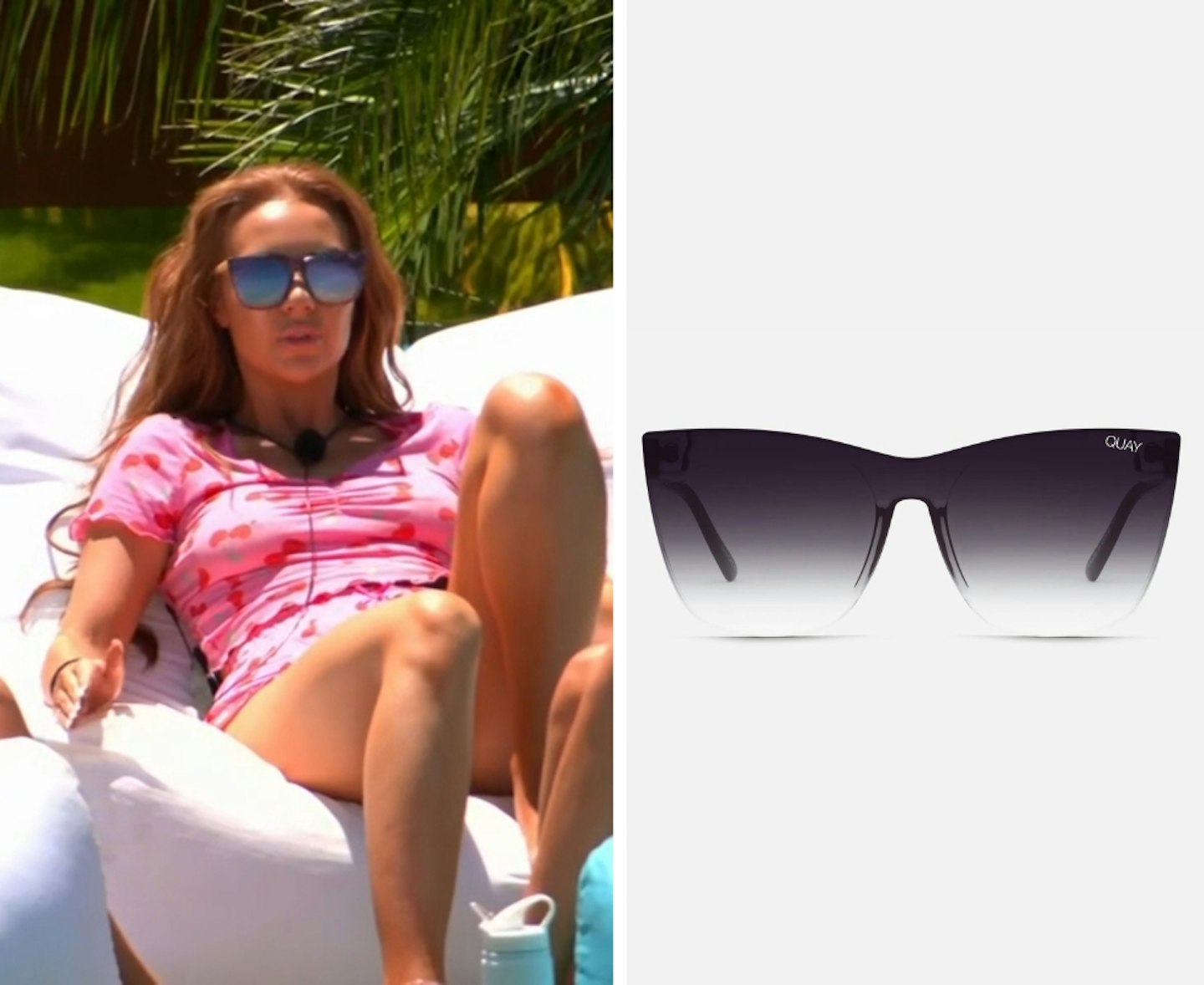 Demi Jones' QUAY Sunglasses