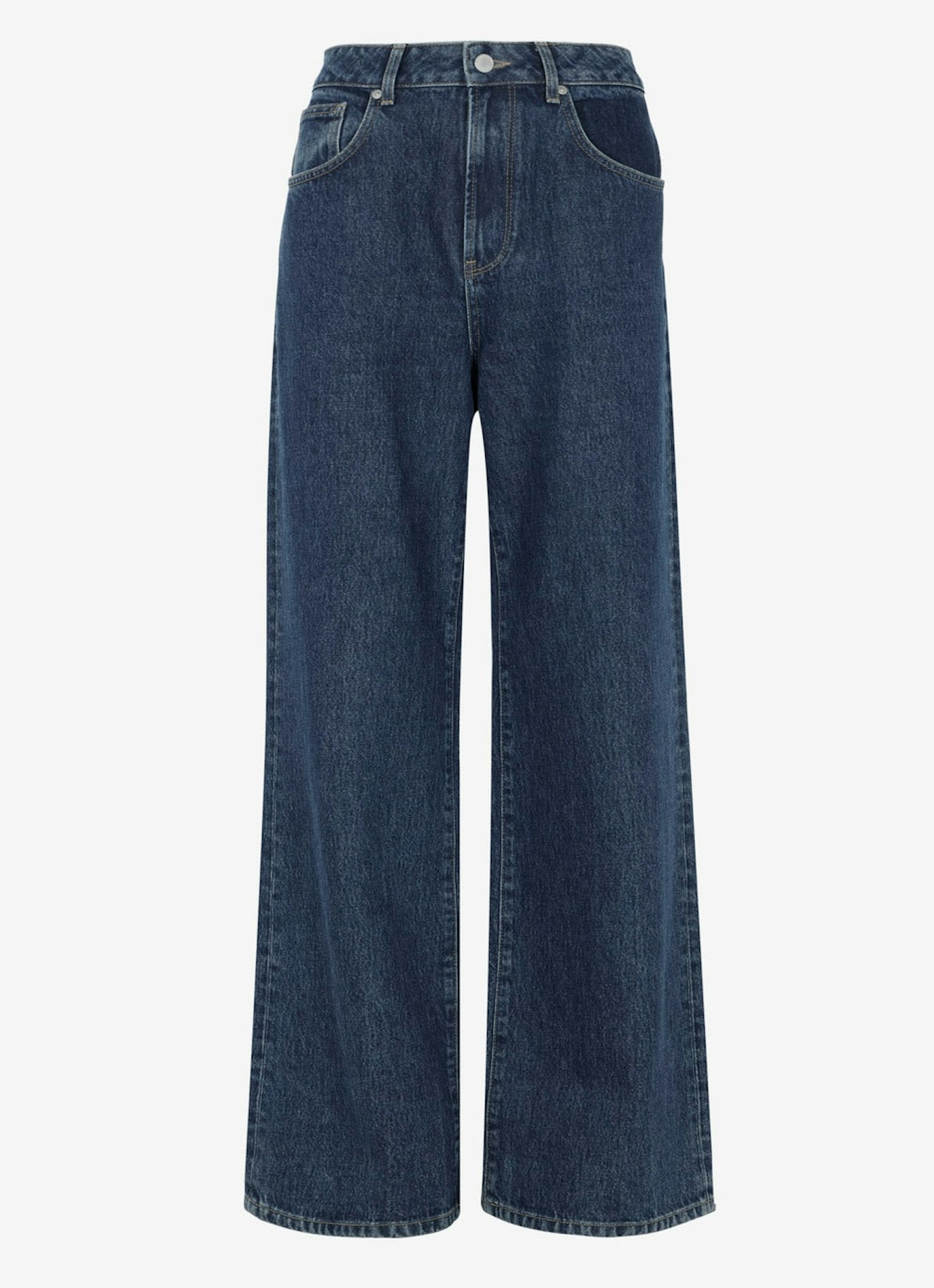 Mint Velvet, Mid-Indigo Workable Wide Jeans