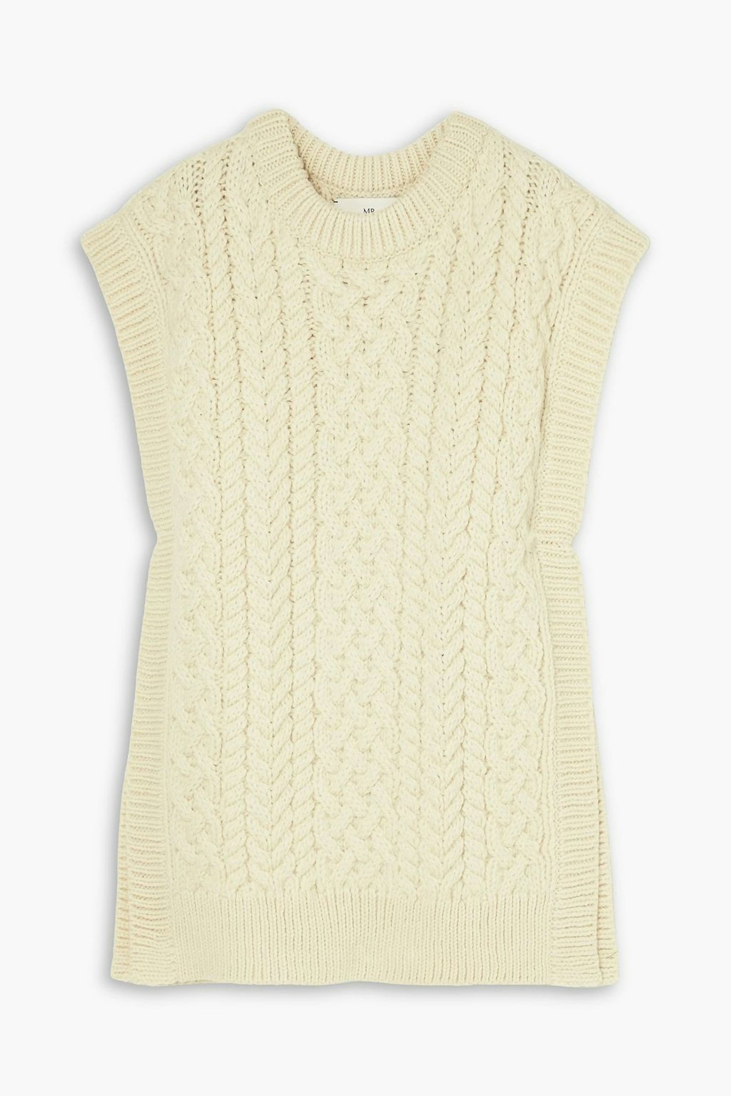 Mr Mittens, Cable-Knit Wool Vest