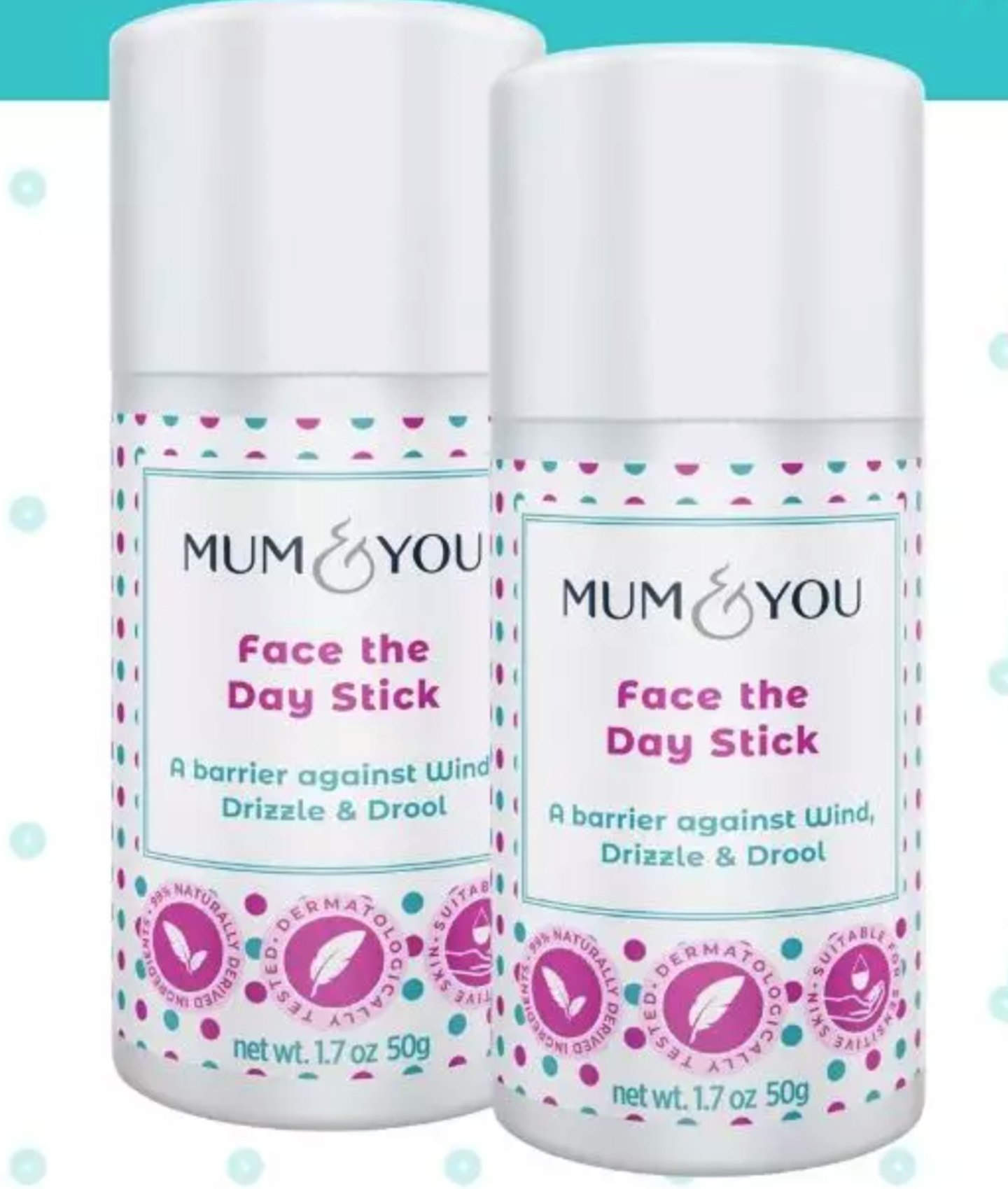 Mum & You Face The Day Stick