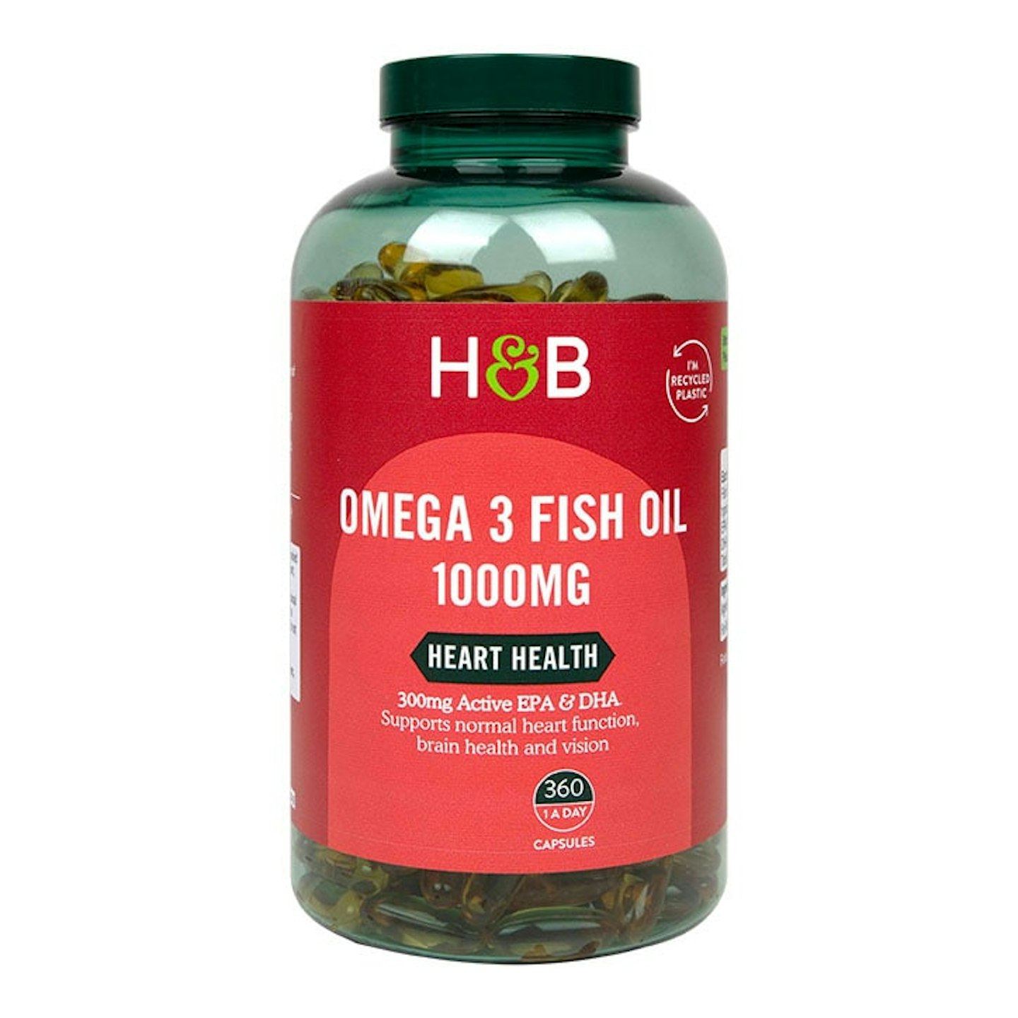 Holland & Barrett Omega 3 Fish Oil 1000mg 360 Capsules