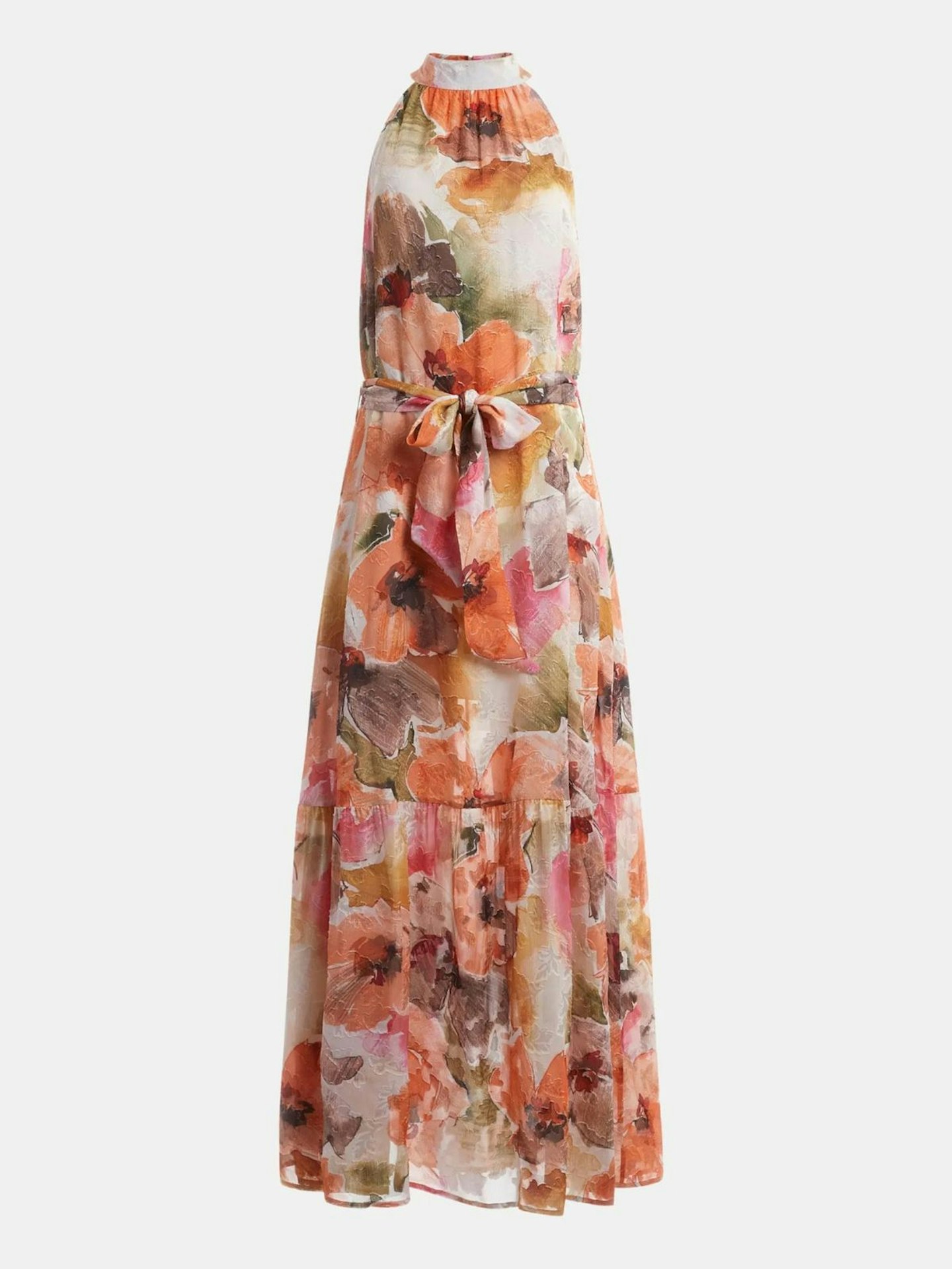 Guess, All-Over Print Long Dress