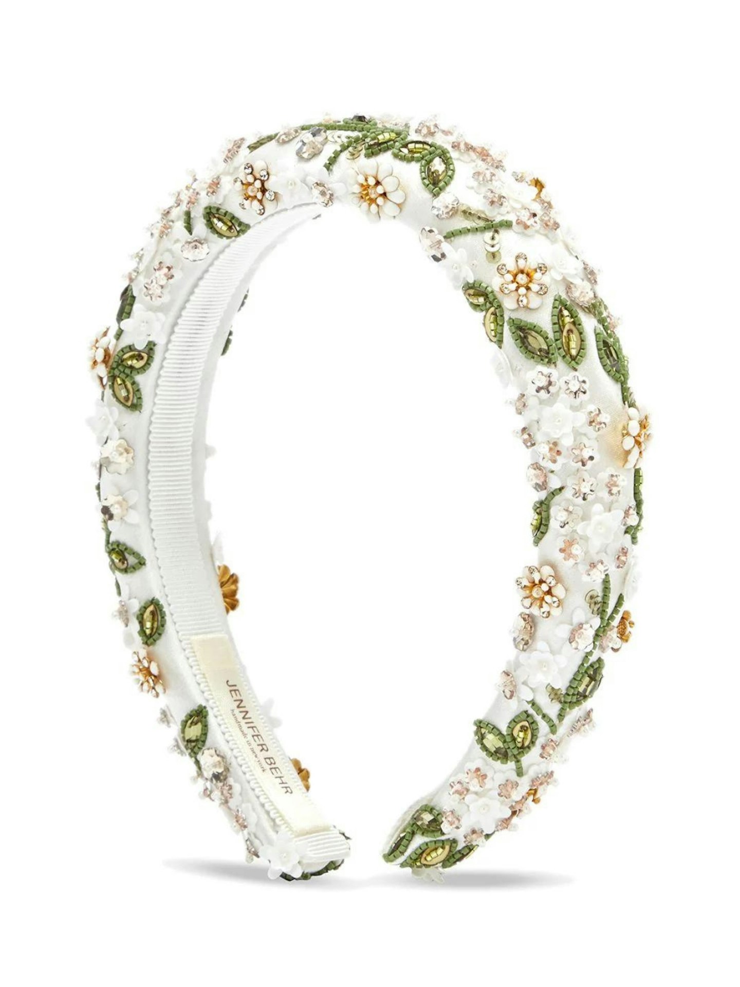 Jennifer Behr, Elowen Floral-Embroidered Headband