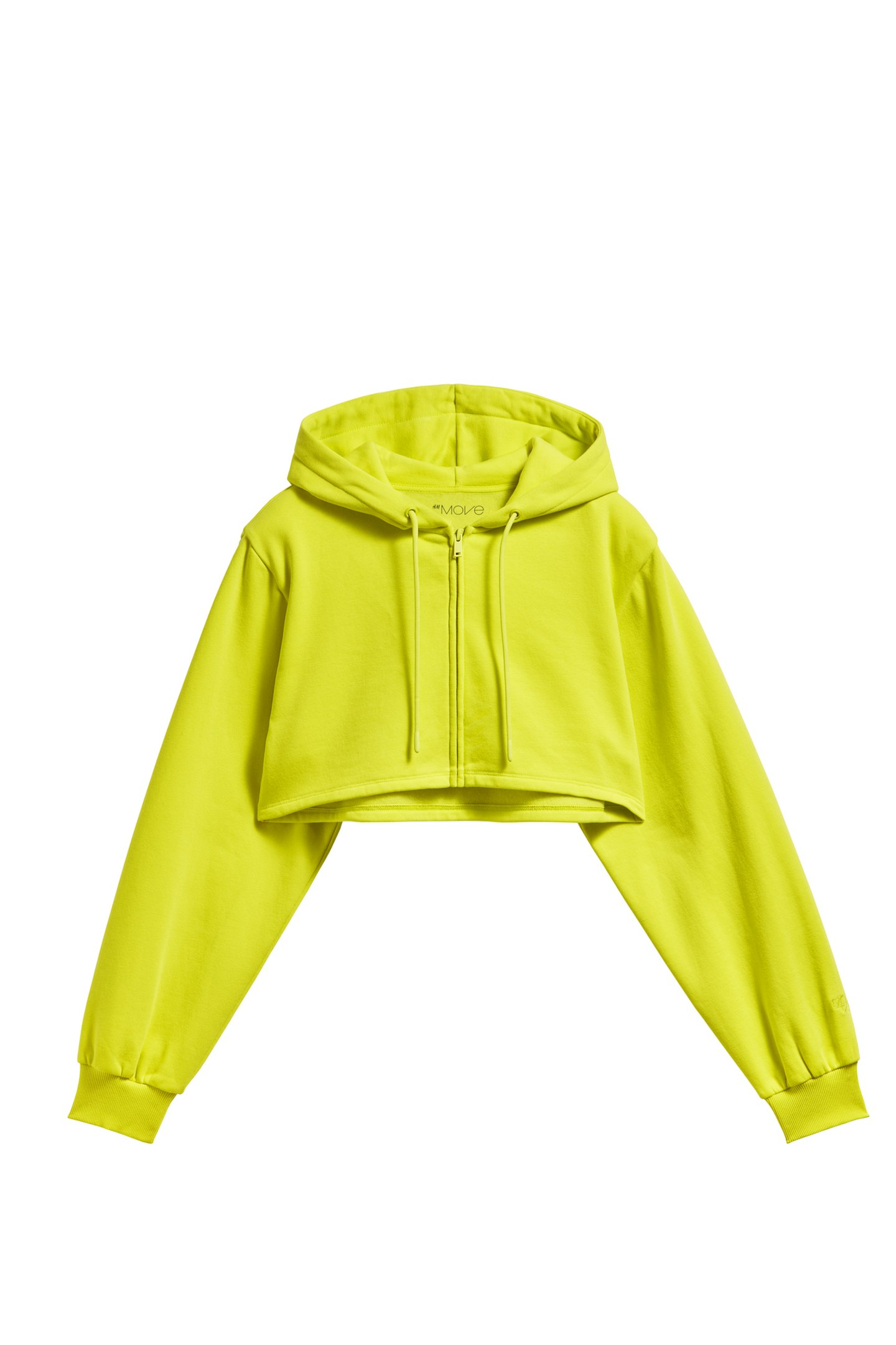 RAYE x H&M Move, DryMove™ Cropped Zip-Through Sports Hoodie