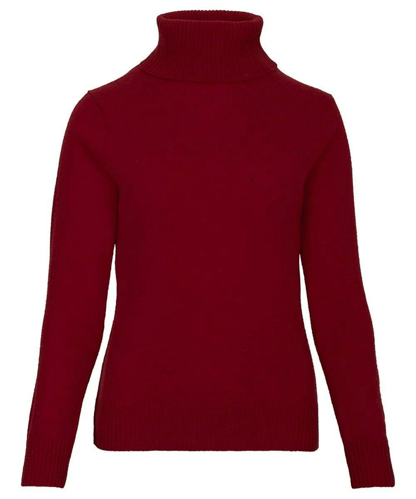 Bruar Ladies Lambswool Roll Neck