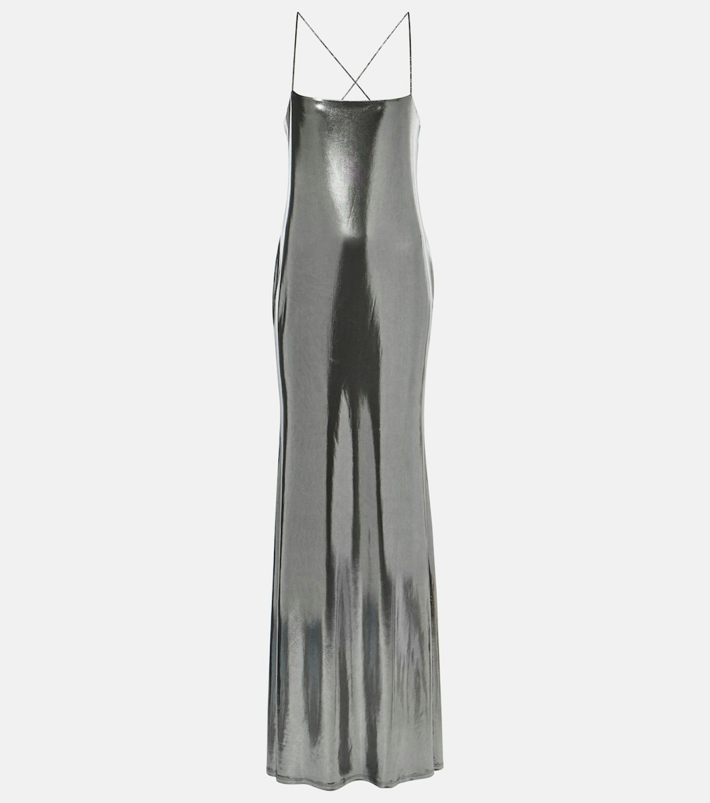 The Sei Metallic Jersey Gown