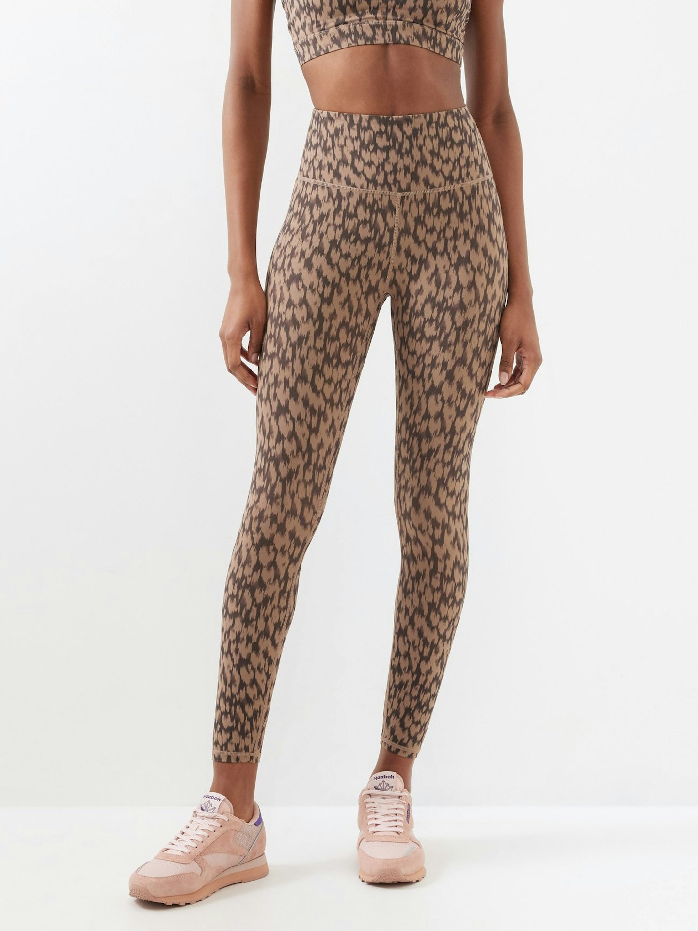 Varley, Form 25" Animal-Print Leggings