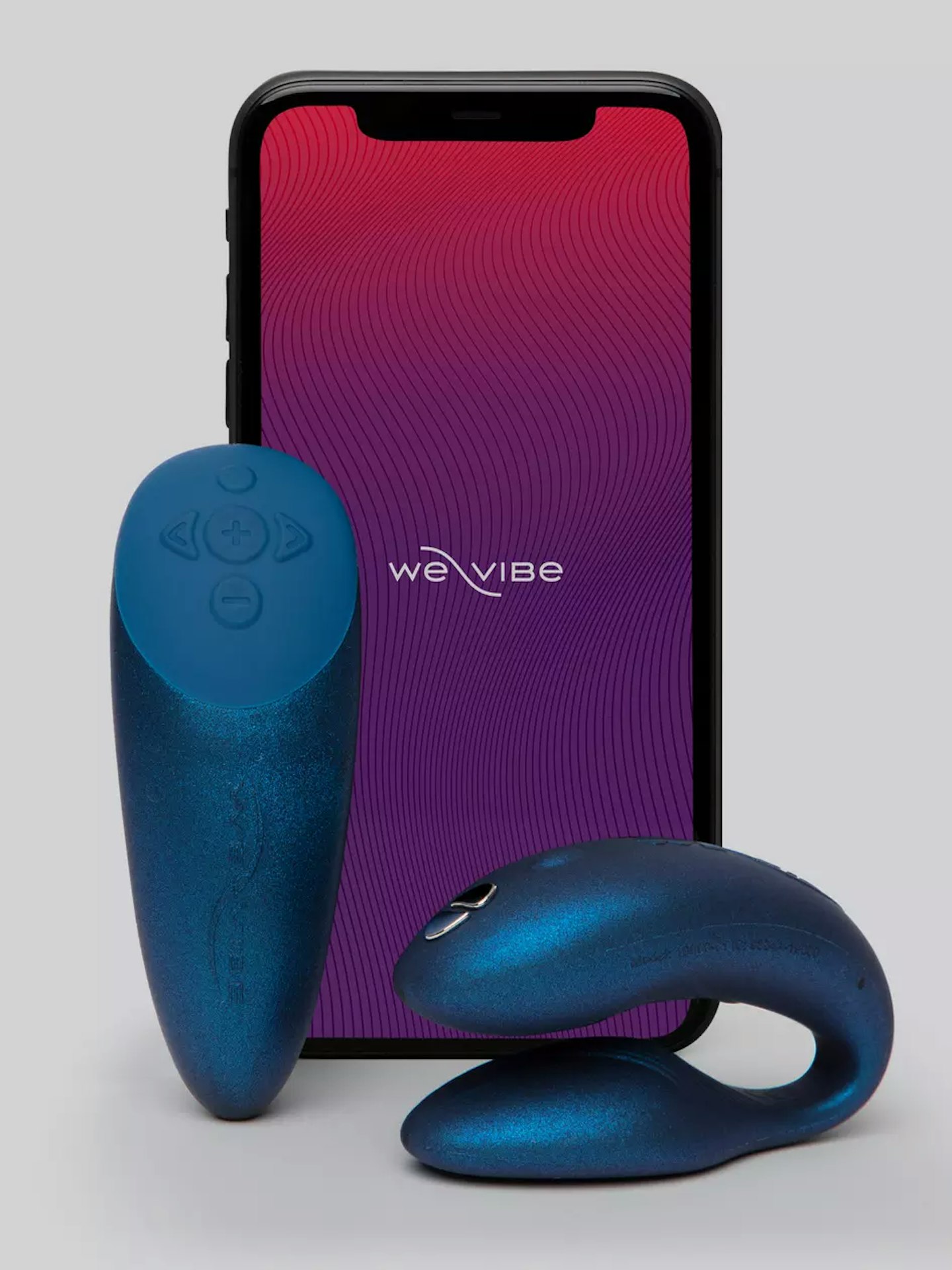 We-Vibe Chorus Galaxy App and Remote Controlled Rechargeable Couple's Vibrator