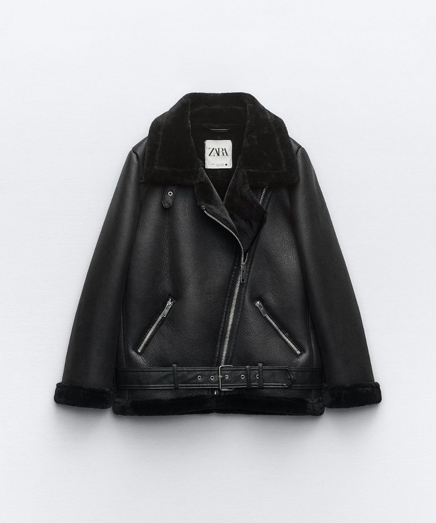 Zara Double-Faced Biker Jacket