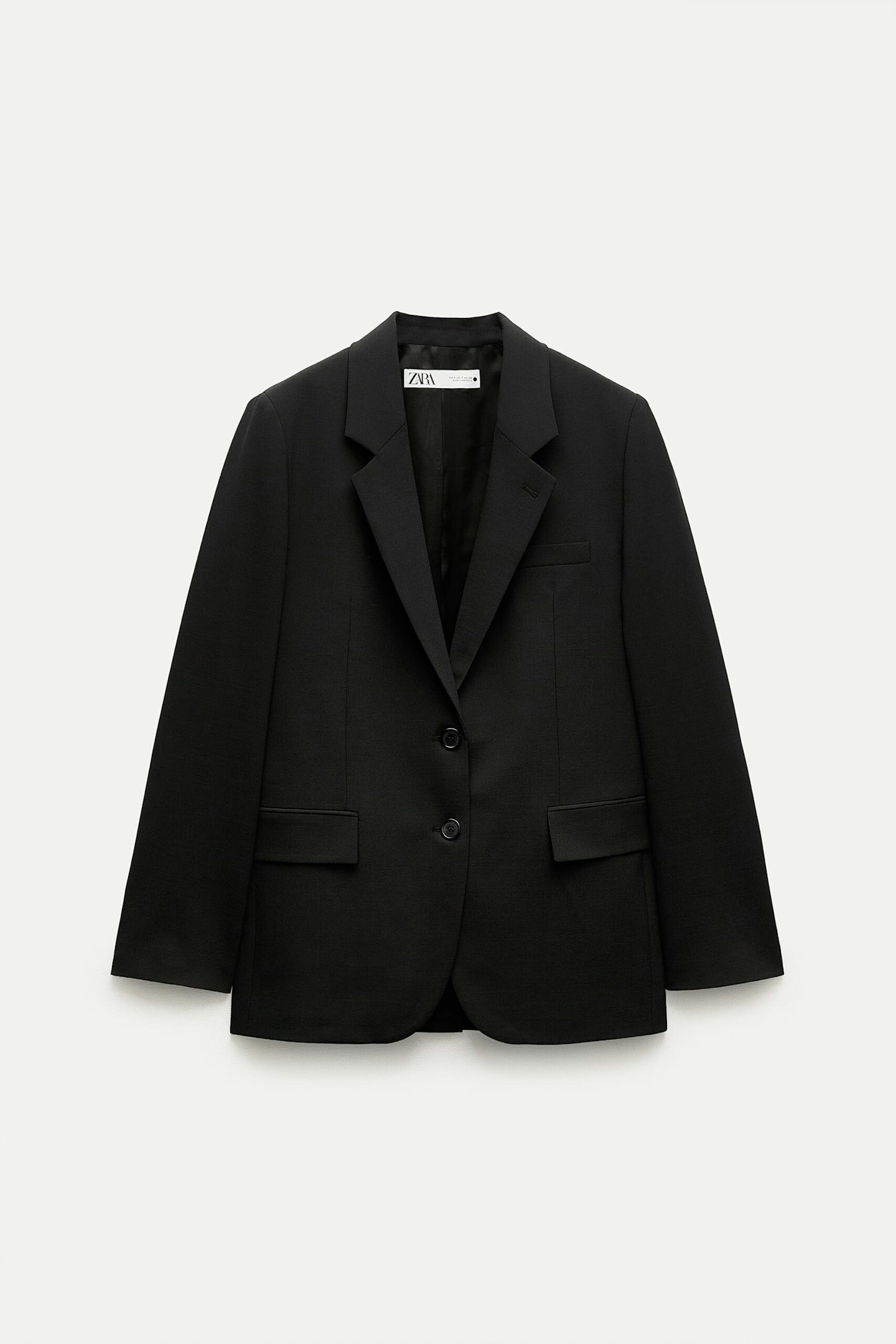 Zara, Oversized Wool-Blend Blazer