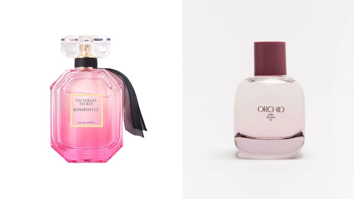 Zara Orchid vs Victoria's Secret Bombshell 
