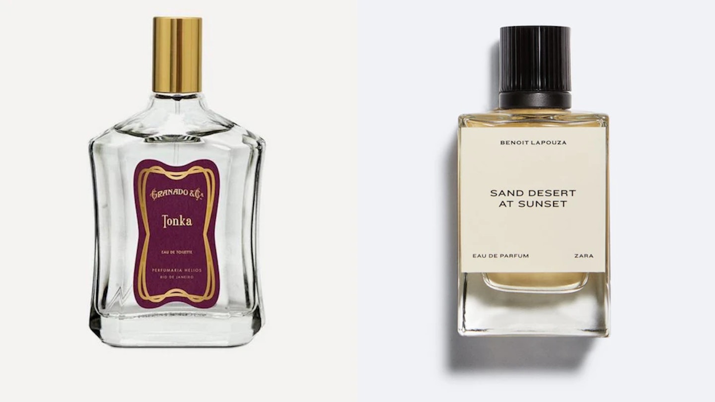 Zara Sand Desert At Sunset vs Granado Tonka Eau de Toilette