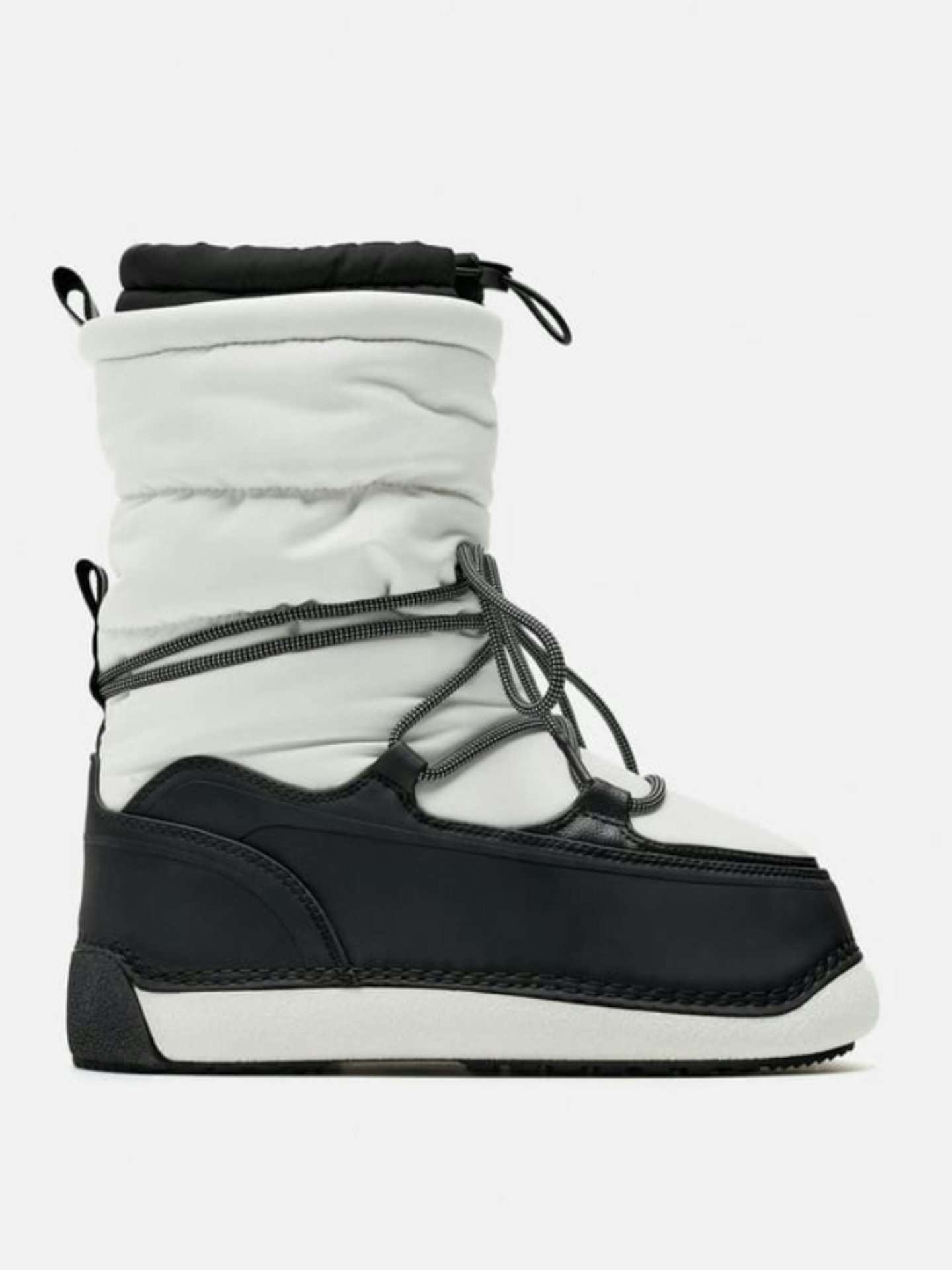 Ski Collection Contrast Quilted Water-Resistant and Water-Repellent Boots