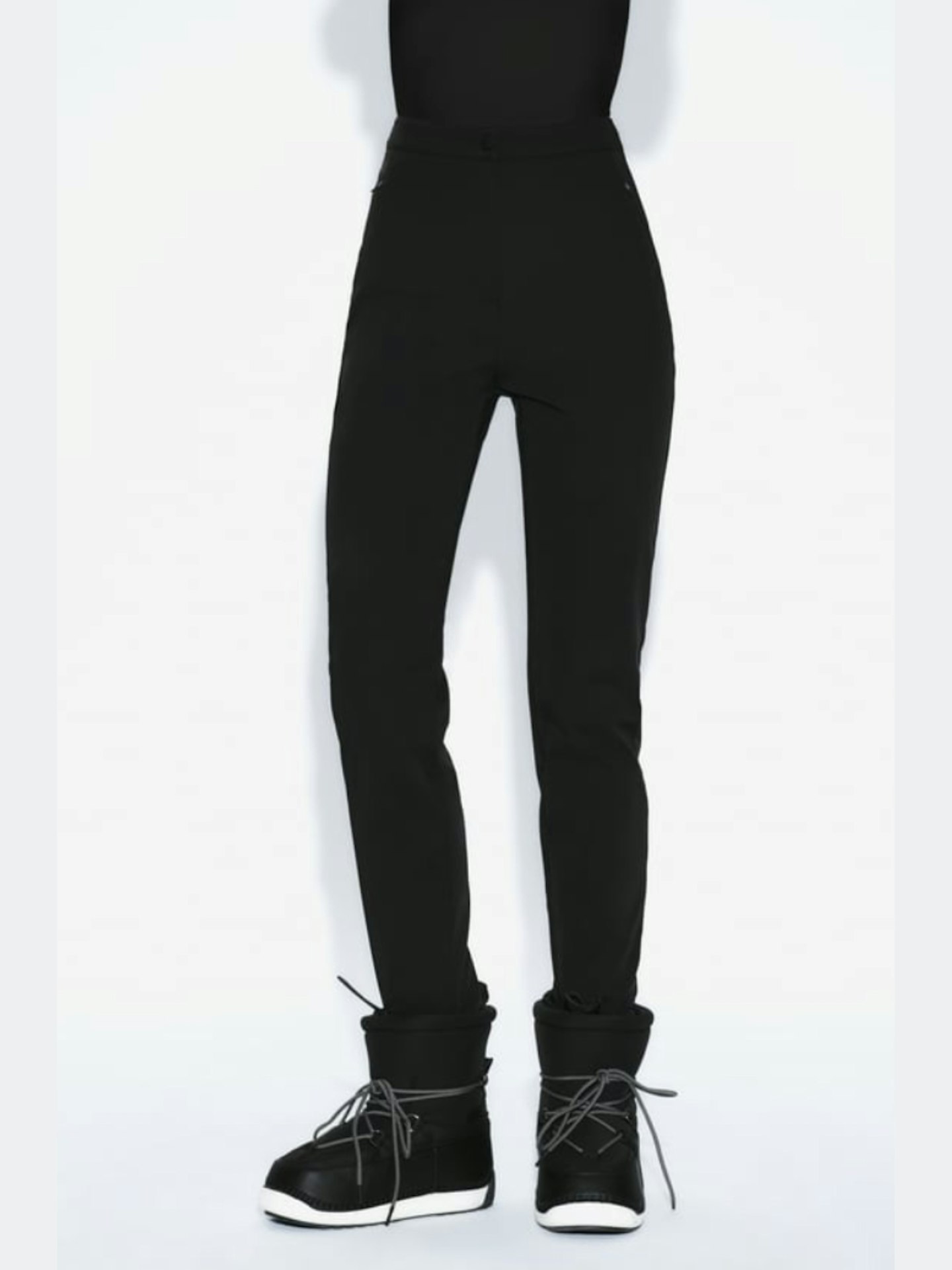 Zara Windproof and Waterproof Ski Collection Slim Fit Trousers