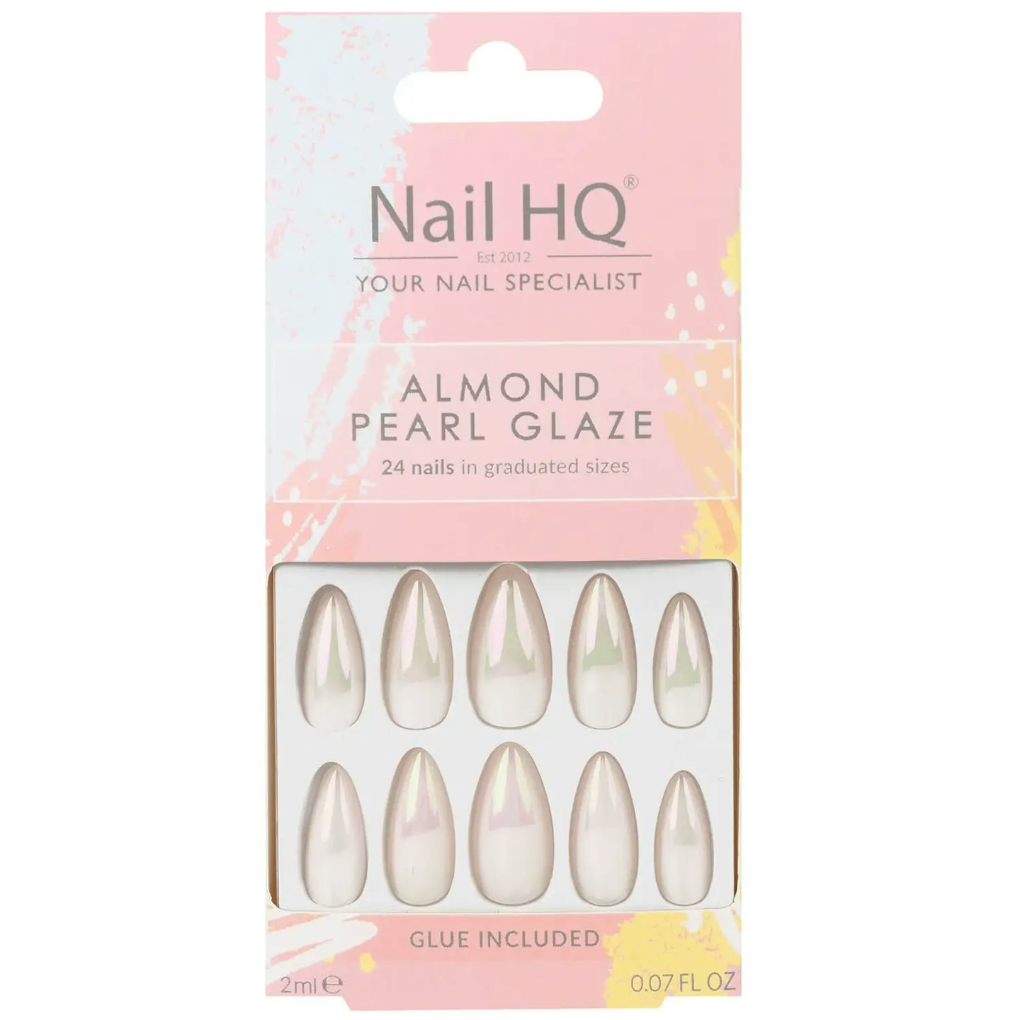 acrylic nails pearl