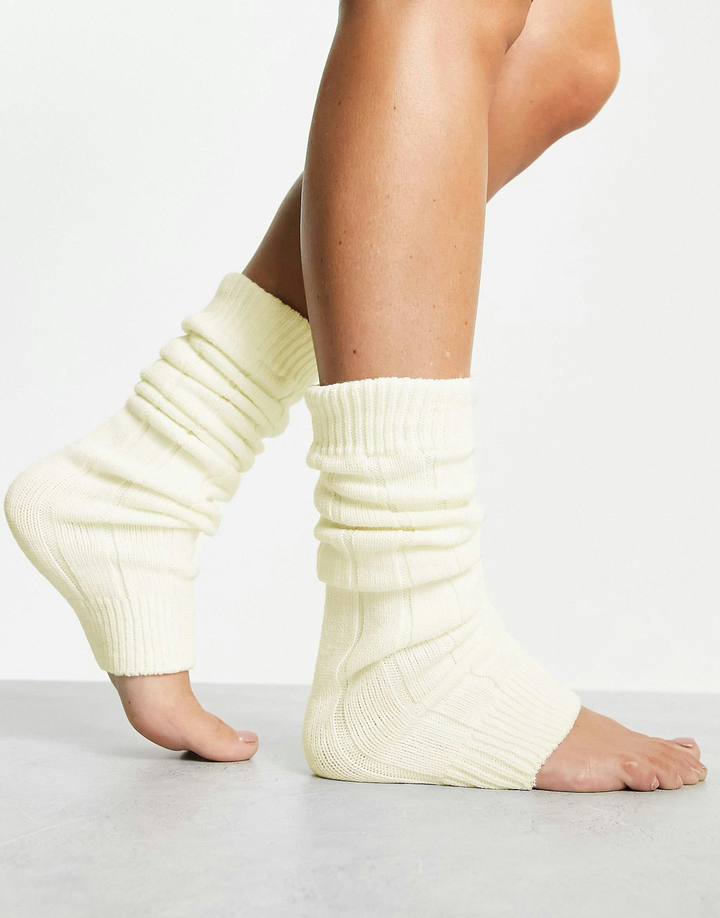 ASOS DESIGN Knitted Leg Warmer 