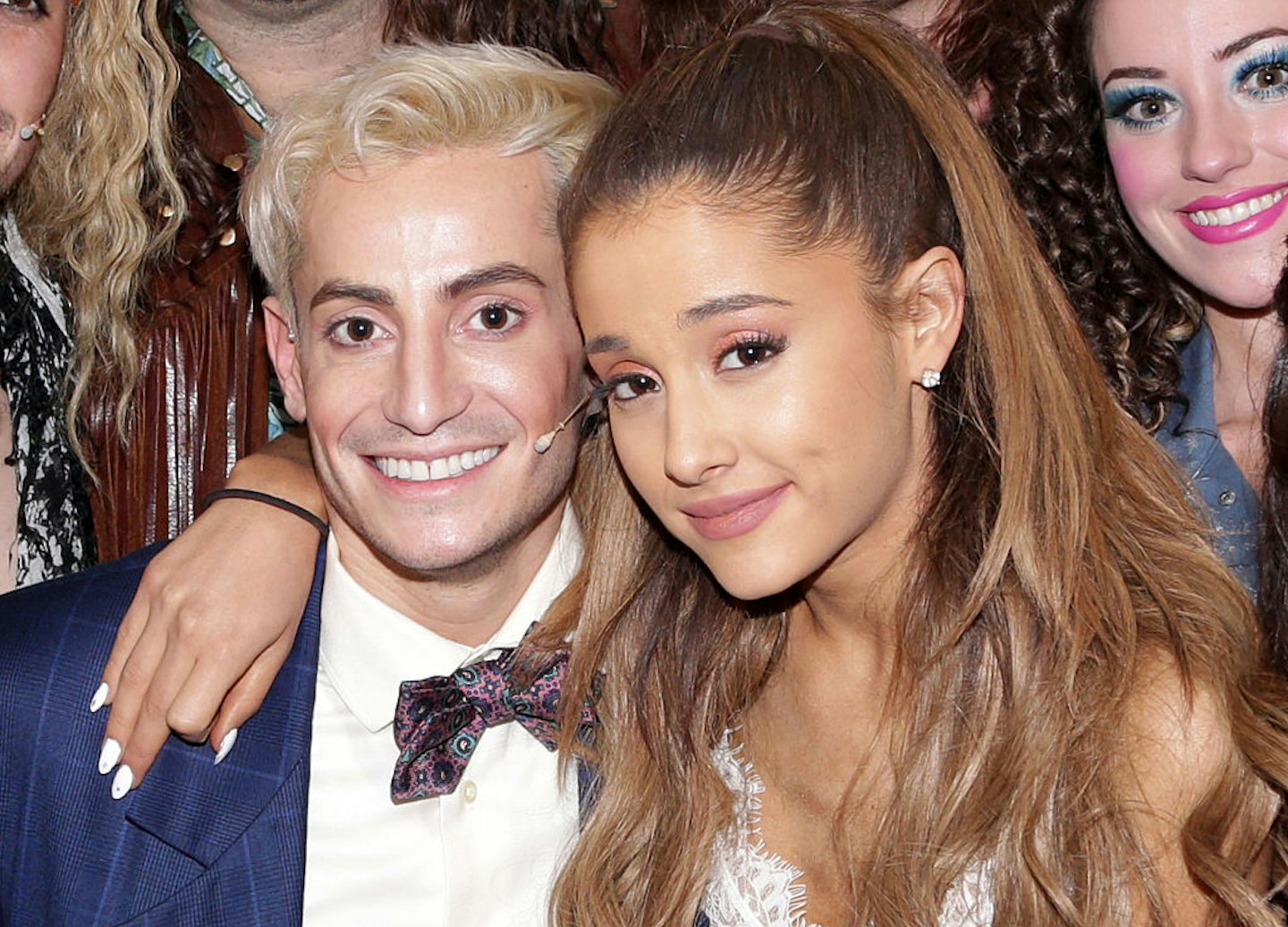 Ariana and Frankie Grande