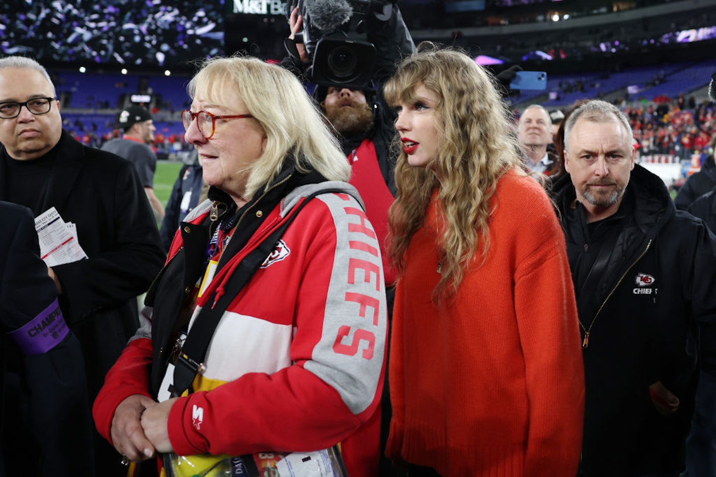 Donna Kelce and Taylor Swift